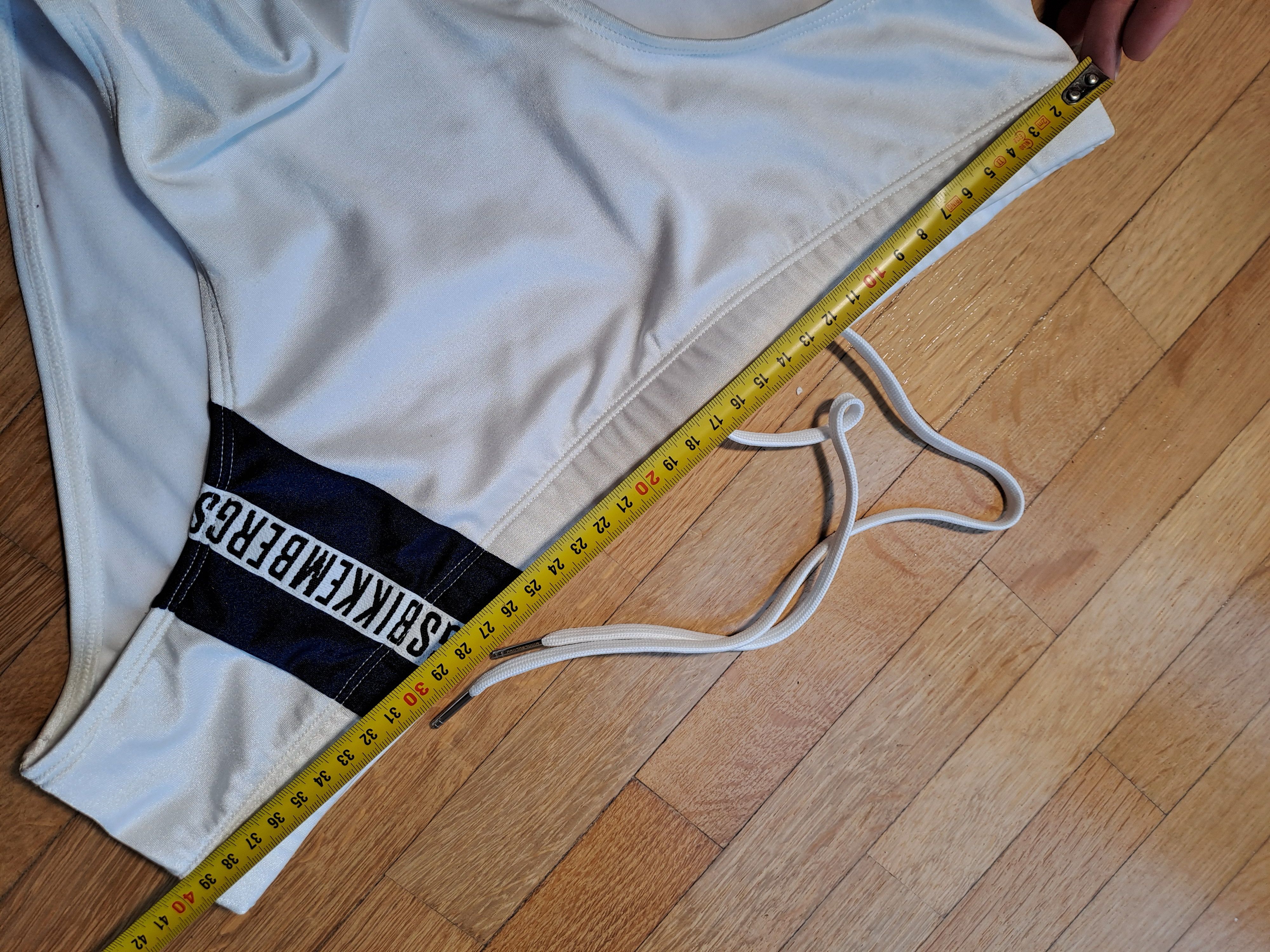 Dirk Bikkembergs Bikkembergs white slip swimsuit L large Size US 34 / EU 50 - 5 Thumbnail