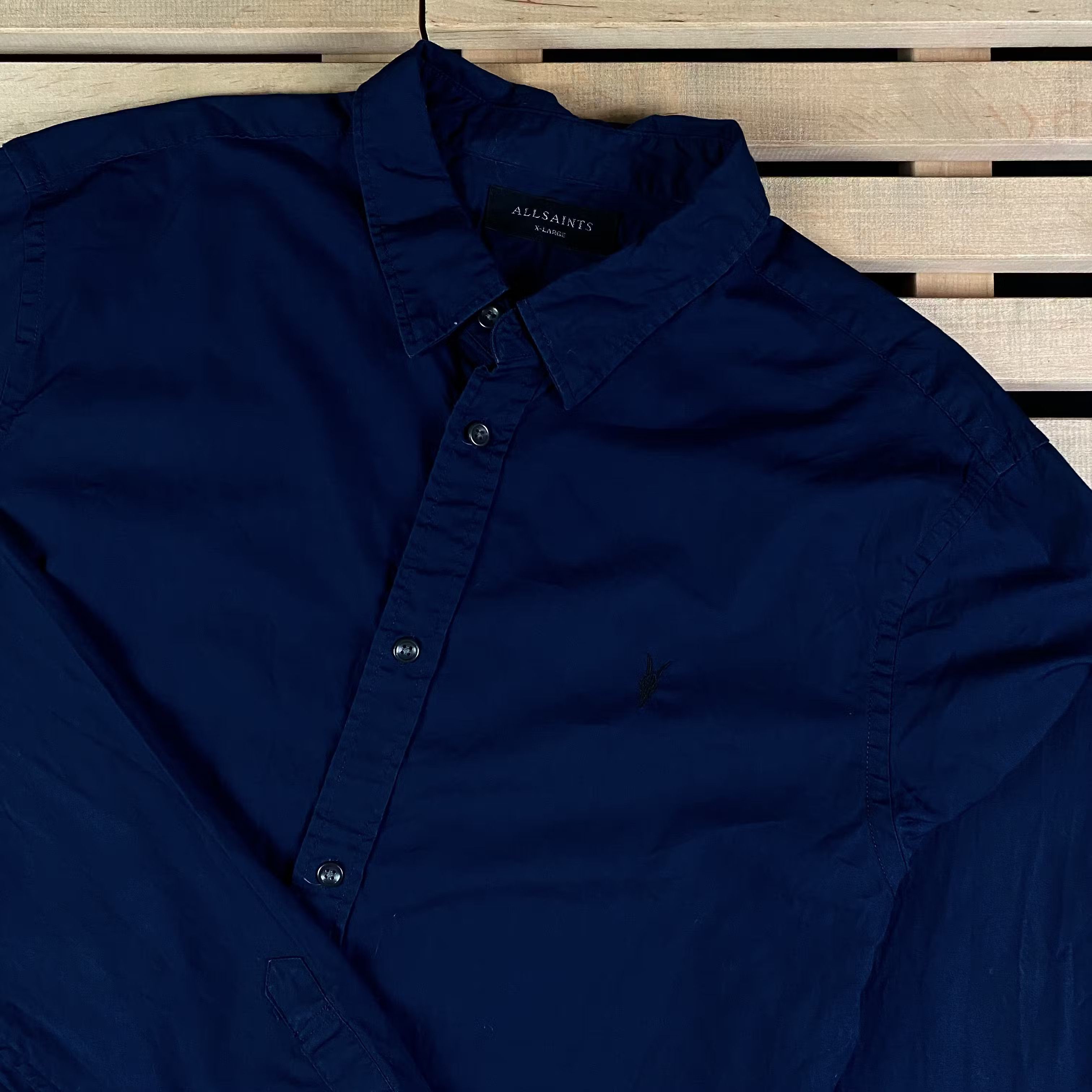 Allsaints Mens Shirt Long Sleeve Allsaints Size XL Size US XL / EU 56 / 4 - 2 Thumbnail
