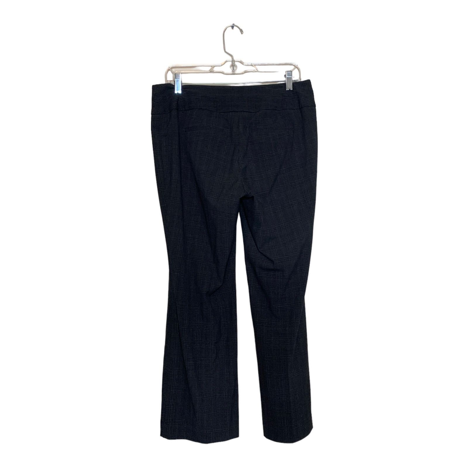 Apt. 9 APT. 9 black plaid straight legs pants size 10PS Size 33" - 9 Thumbnail
