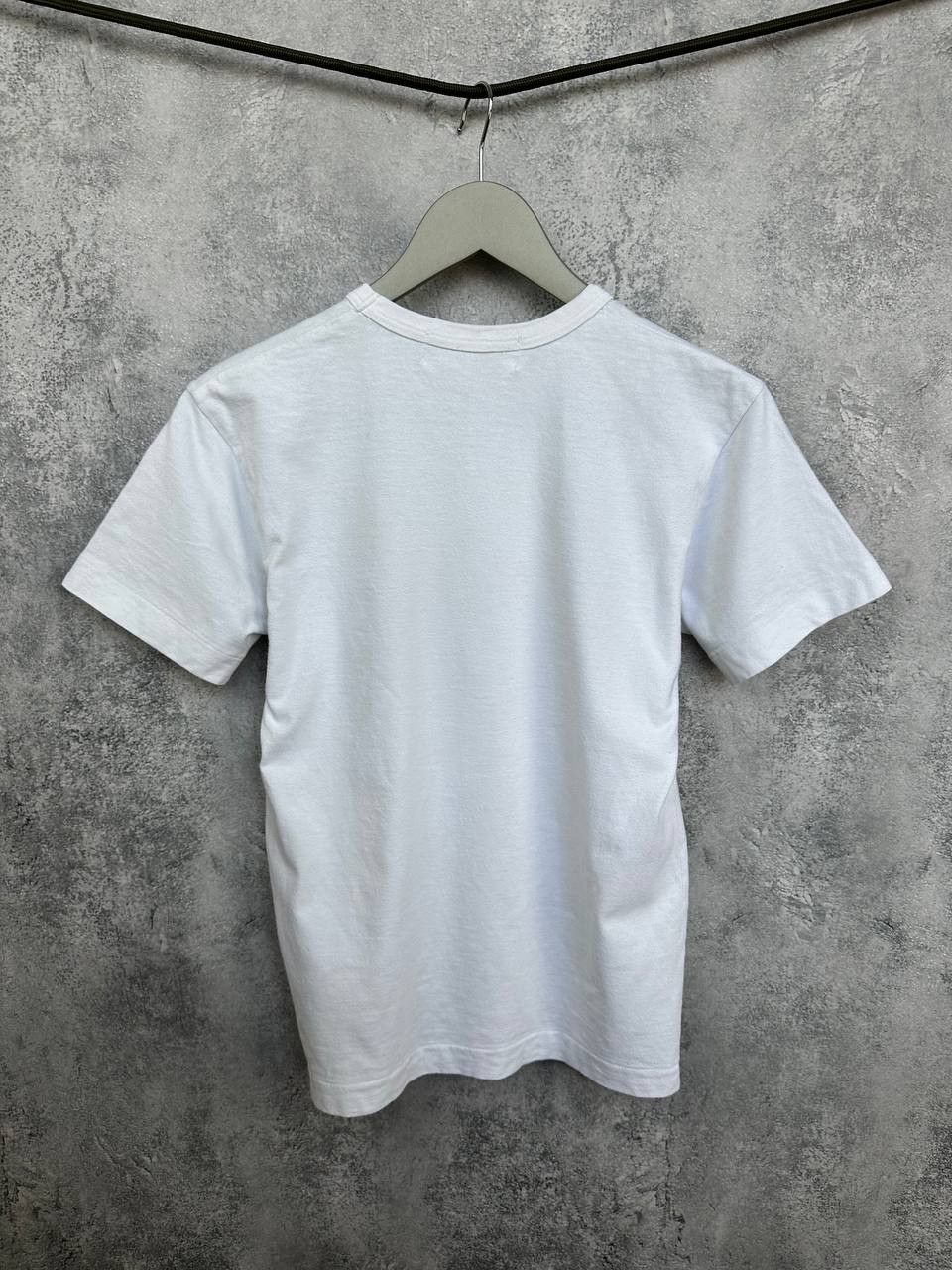 Comme des Garcons PLAY Comme des Garcons PLAY Heart Black Logo T-Shirt White Crew Size S / US 4 / IT 40 - 2 Thumbnail