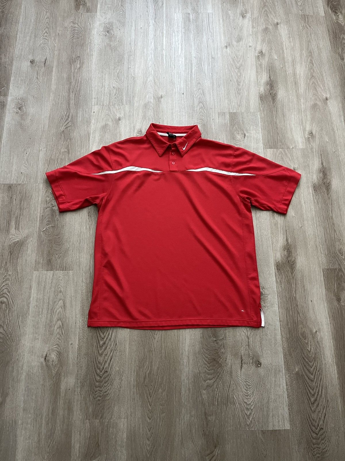 Nike Vintage Nike Polo Shirt Size US XL / EU 56 / 4 - 1 Thumbnail