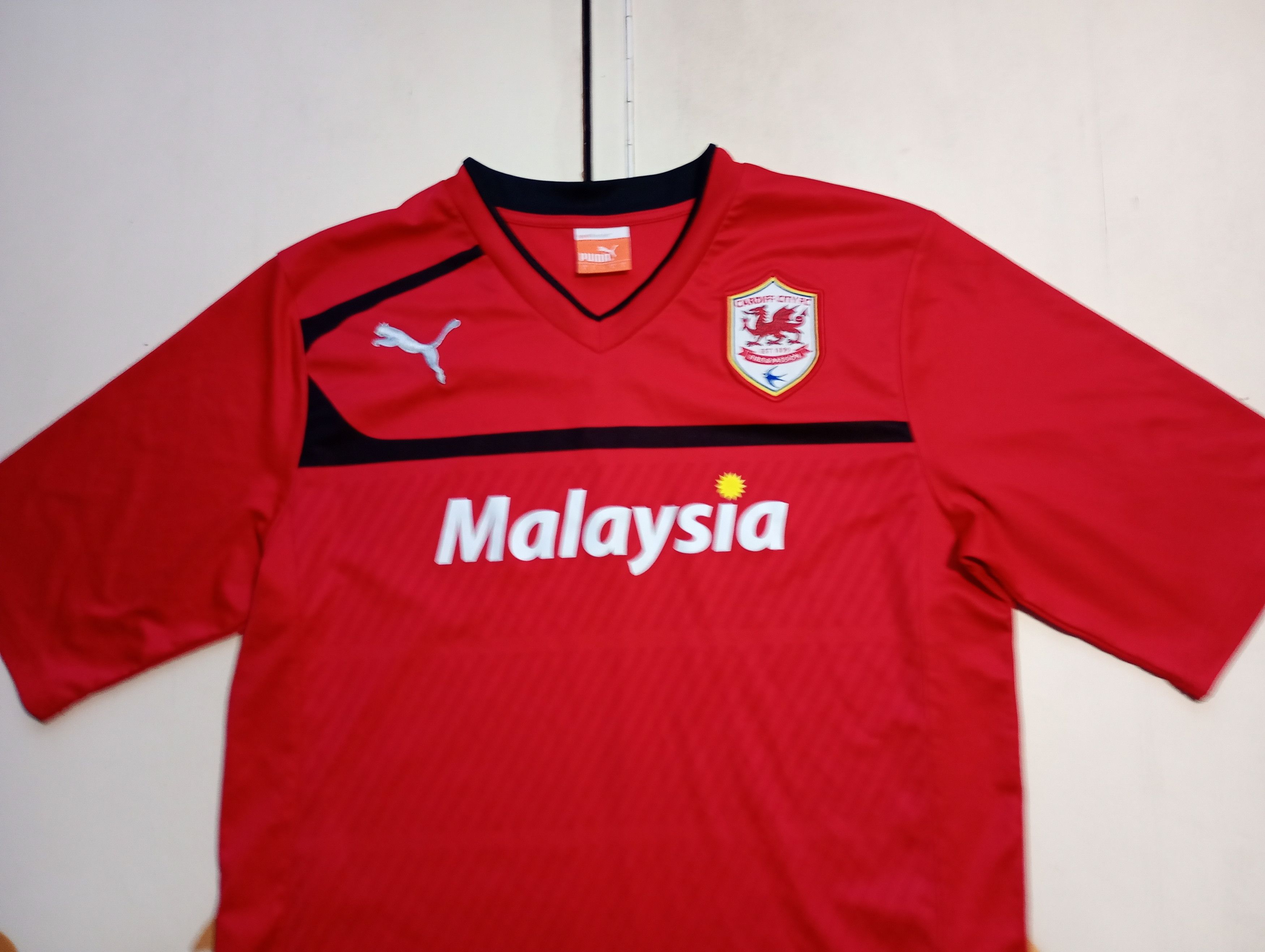 Puma Puma Cardiff City Home Jersey 2012-2013 Size US L / EU 52-54 / 3 - 6 Thumbnail