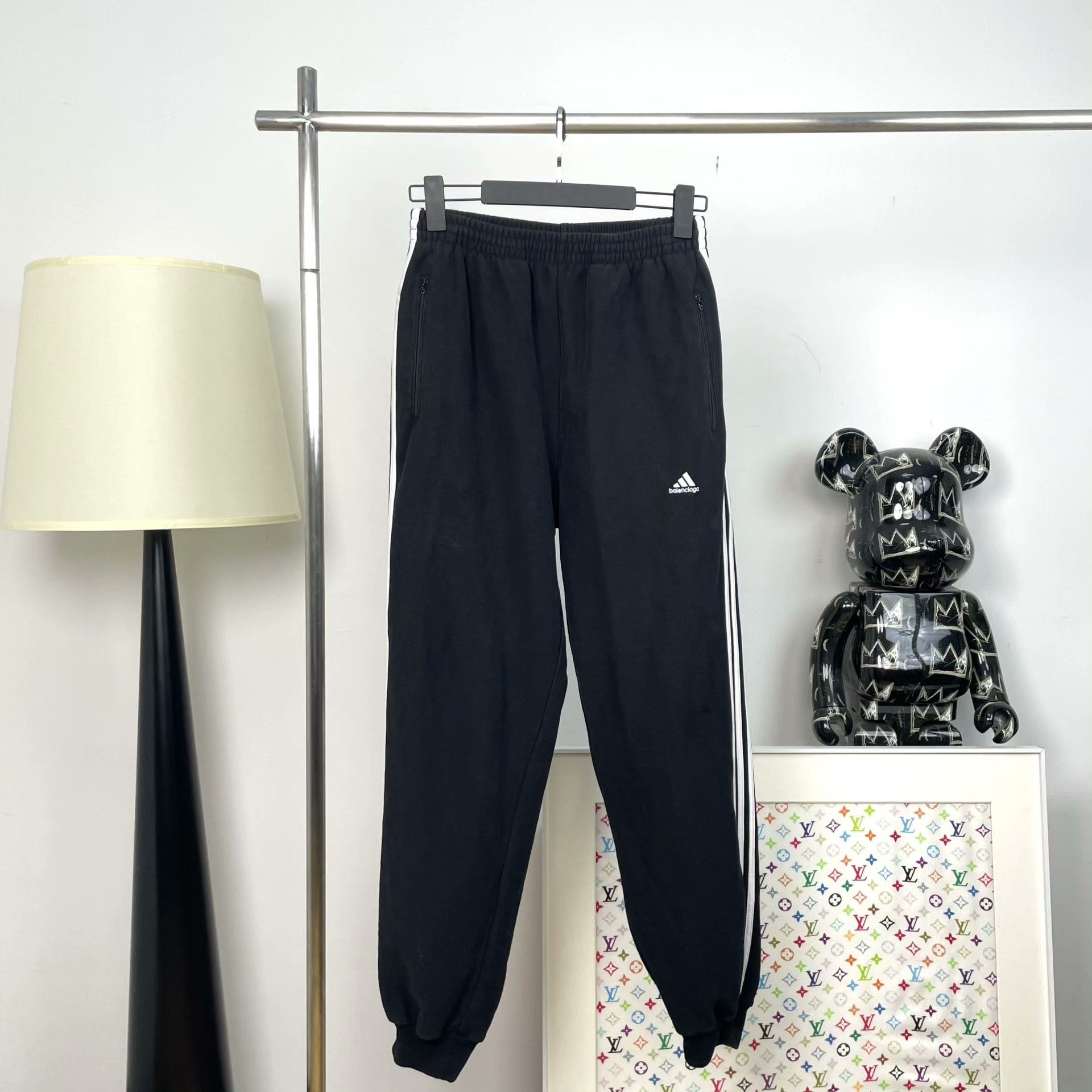Balenciaga Balenciaga Retro Striped Casual Pants 30 Men Size US 30 / EU 46 - 1 Thumbnail