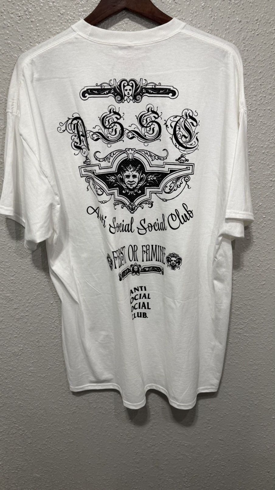 Anti Social Social Club Anti Social Social Club White Graphic Tee 2XL Men's Size US XXL / EU 58 / 5 - 3 Thumbnail
