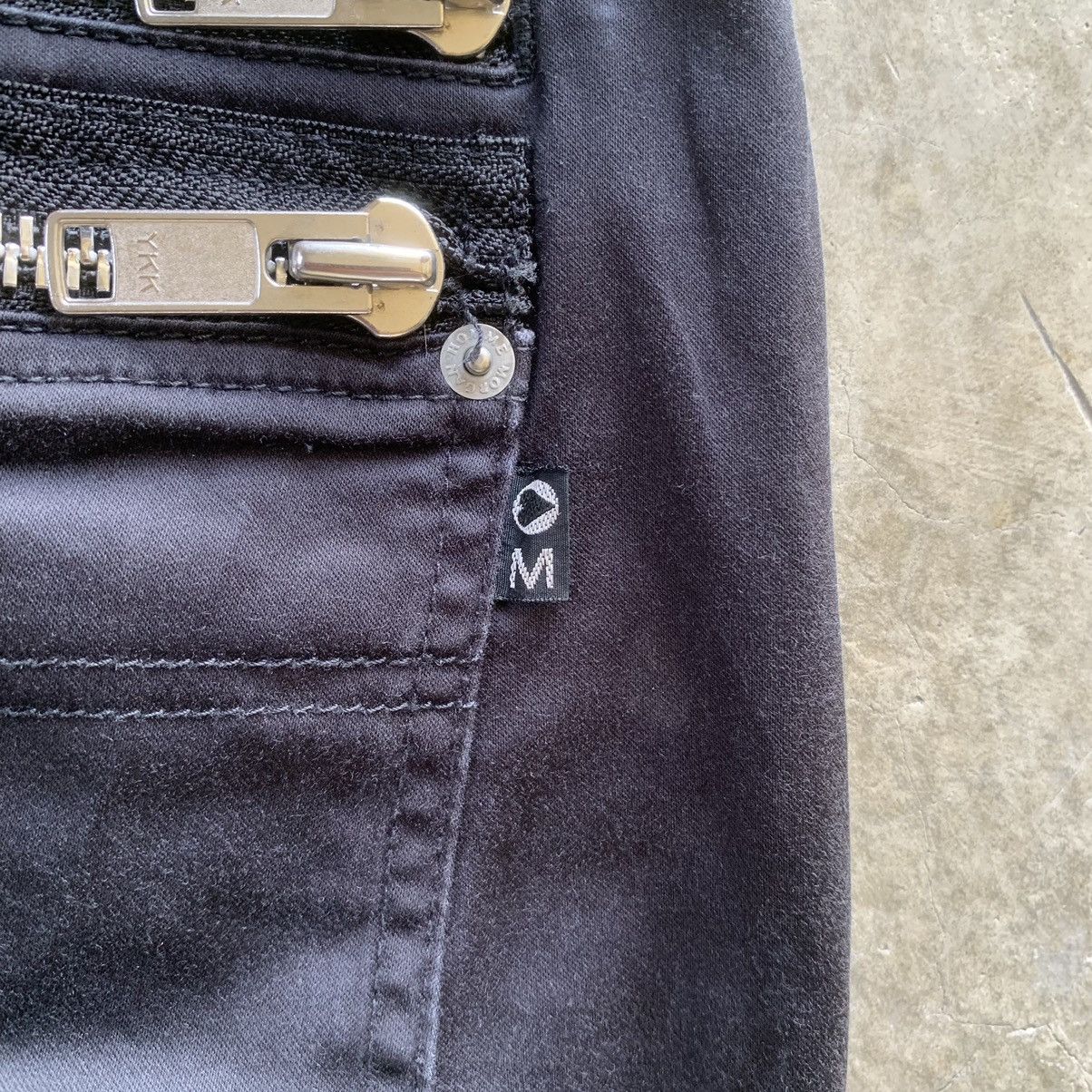 Morgan Homme Morgan Homme Bondage Zipper Jeans Size US 31 - 13 Thumbnail