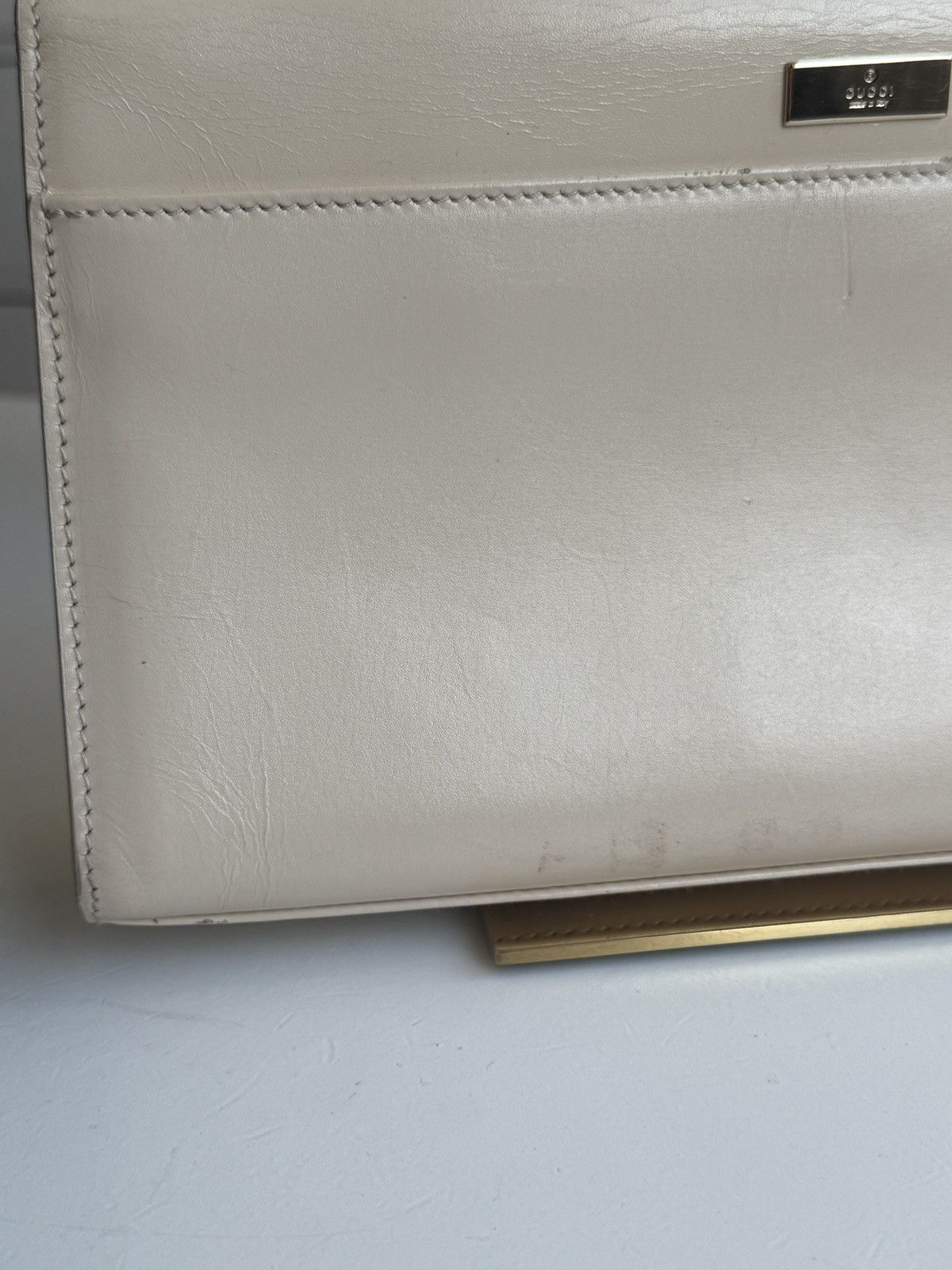 Designer × Gucci Vintage Gucci lady lock leather shoulderbag archive designer Size ONE SIZE - 8 Thumbnail