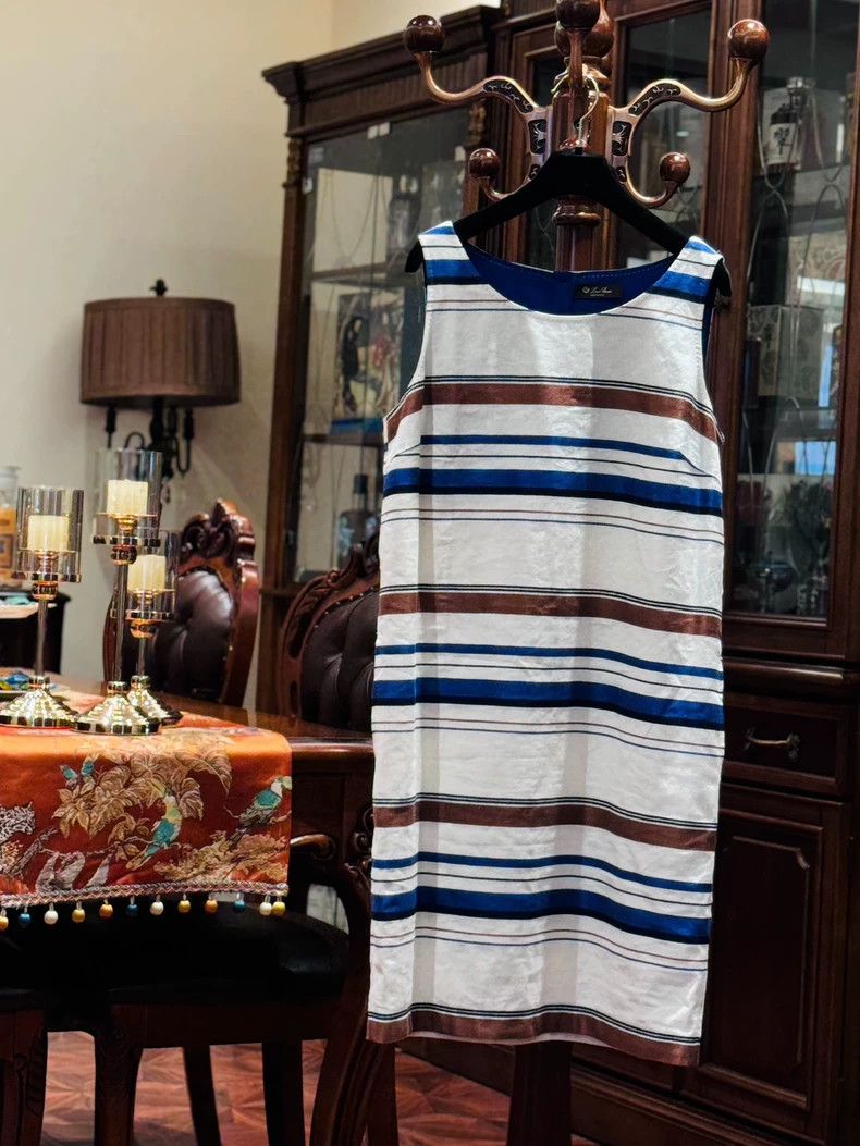Loro Piana LORO PIANA Flax dress Size M / US 6-8 / IT 42-44 - 1 Thumbnail