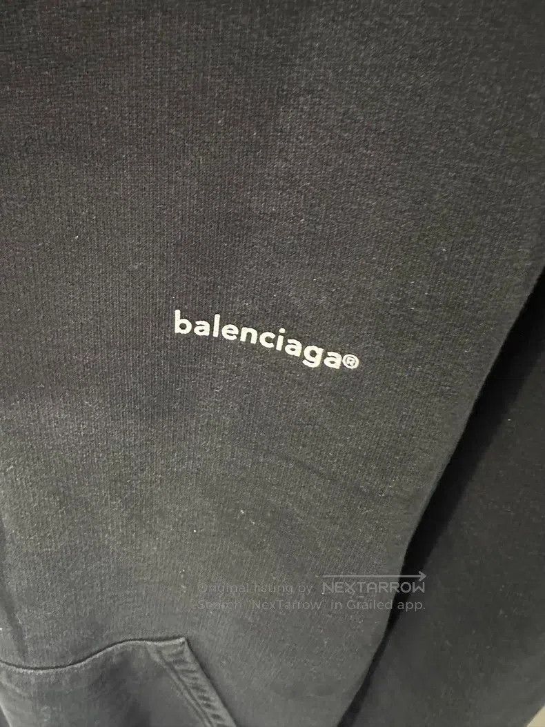 Balenciaga Balenciaga Small Logo Hoodie Size US L / EU 52-54 / 3 - 3 Thumbnail