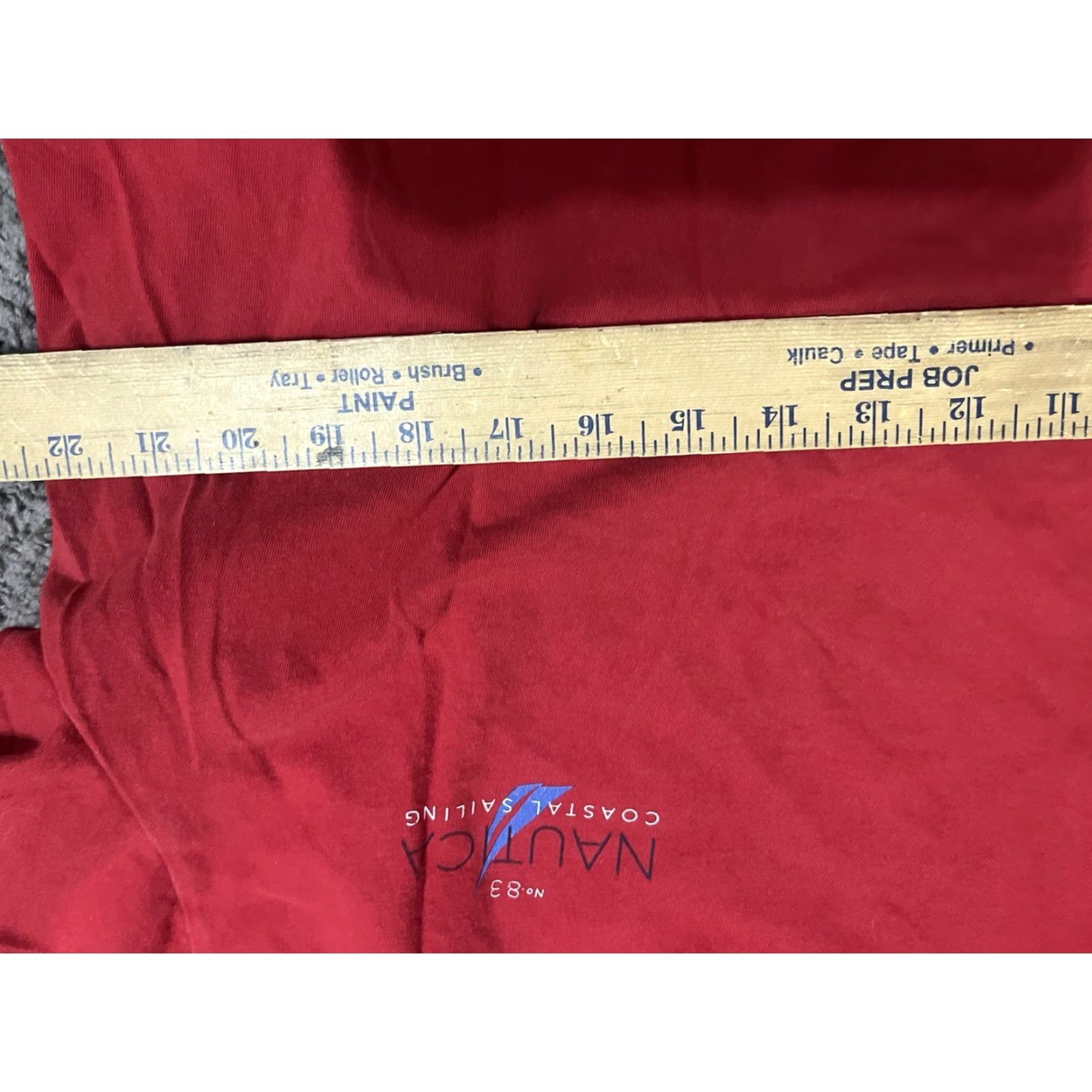 Nautica Nautica Coastal Sailing Club Red XL Men Graphic Tee Crew Neck Shirt Short Sleeve Size US XL / EU 56 / 4 - 5 Thumbnail