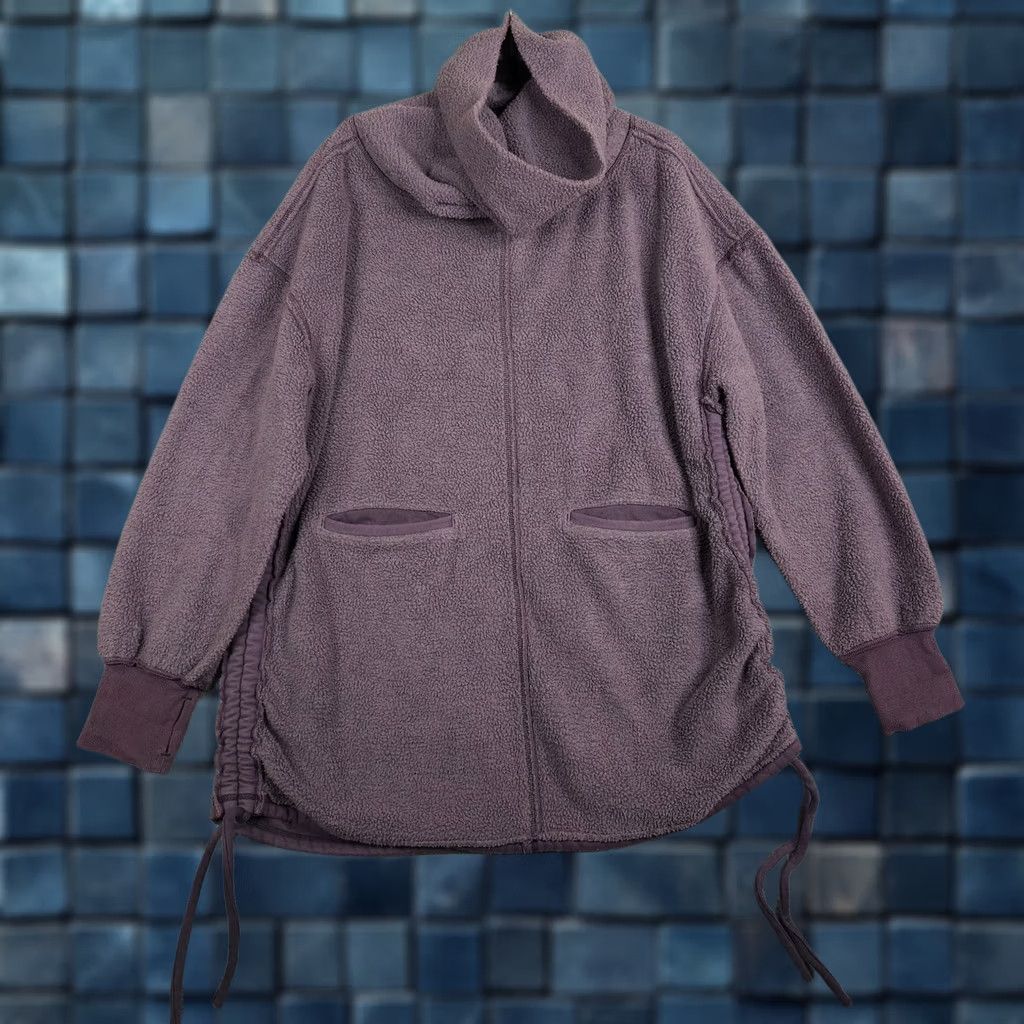 Vintage We The Free Women’s Jacket M Purple Solid Zipper Logo Casual All Seasons VINTAGE? Size M / US 6-8 / IT 42-44 - 1 Thumbnail