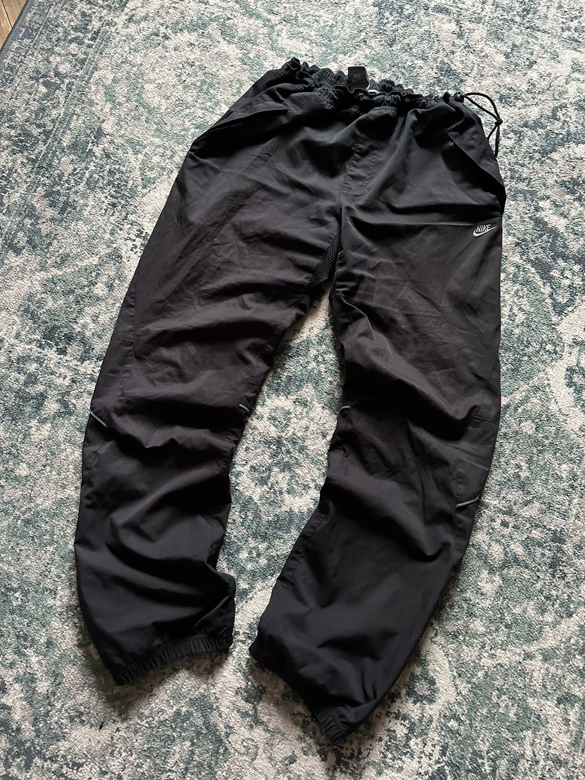 Nike × Skepta VINTAGE NIKE SWOOSH TN SKEPTA NYLON TRACK PANTS Y2K M Size US 32 / EU 48 - 2 Thumbnail