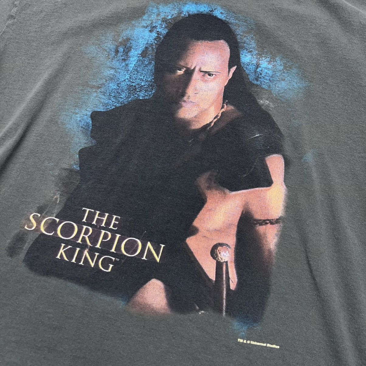 Universal Studios × Vintage Vintage The Scorpion king Movie T-shirt Size US L / EU 52-54 / 3 - 2 Thumbnail