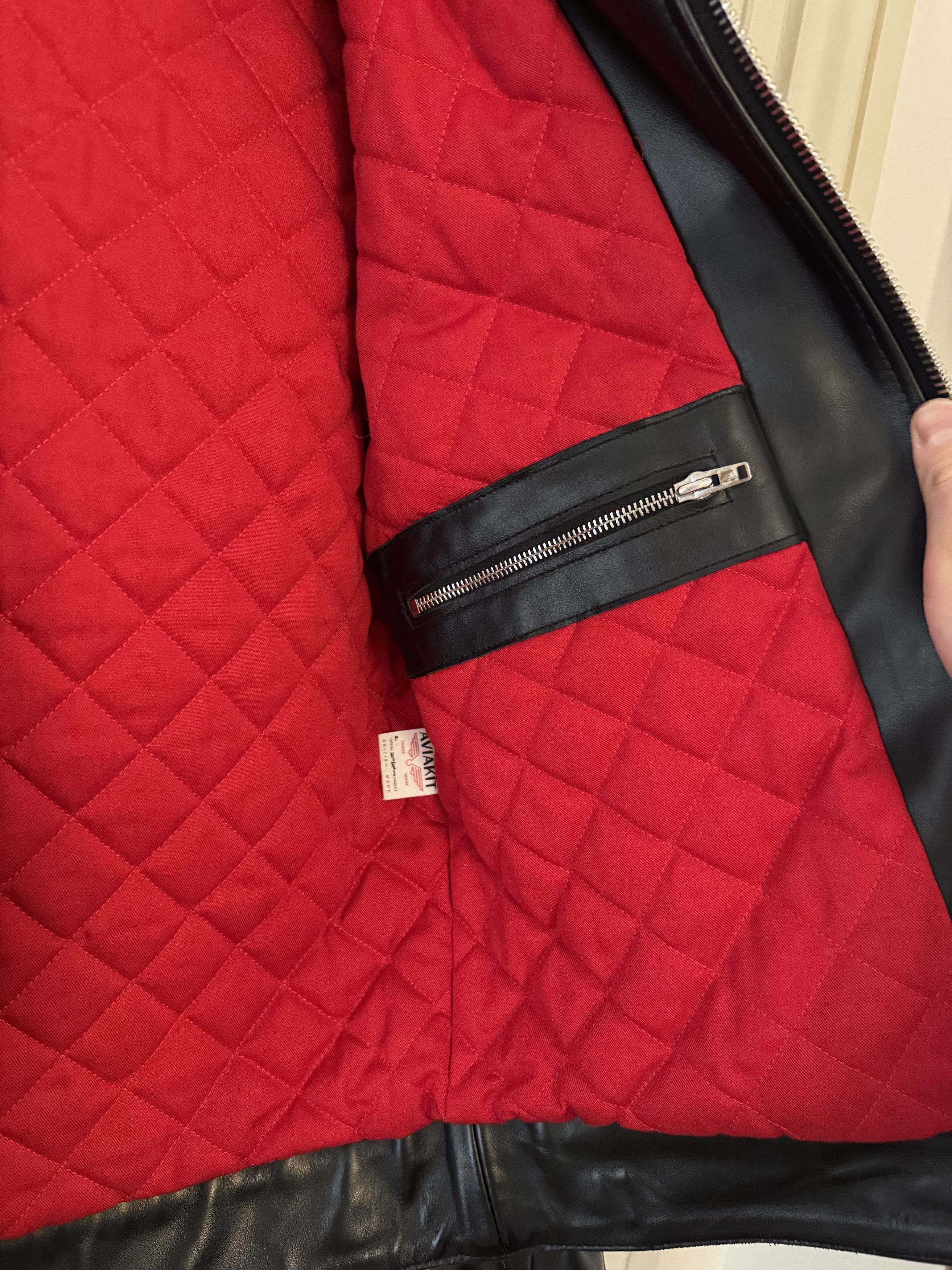 Lewis Leathers Custom order Dominator Jacket in Calf leather size 40 Size US M / EU 48-50 / 2 - 4 Thumbnail