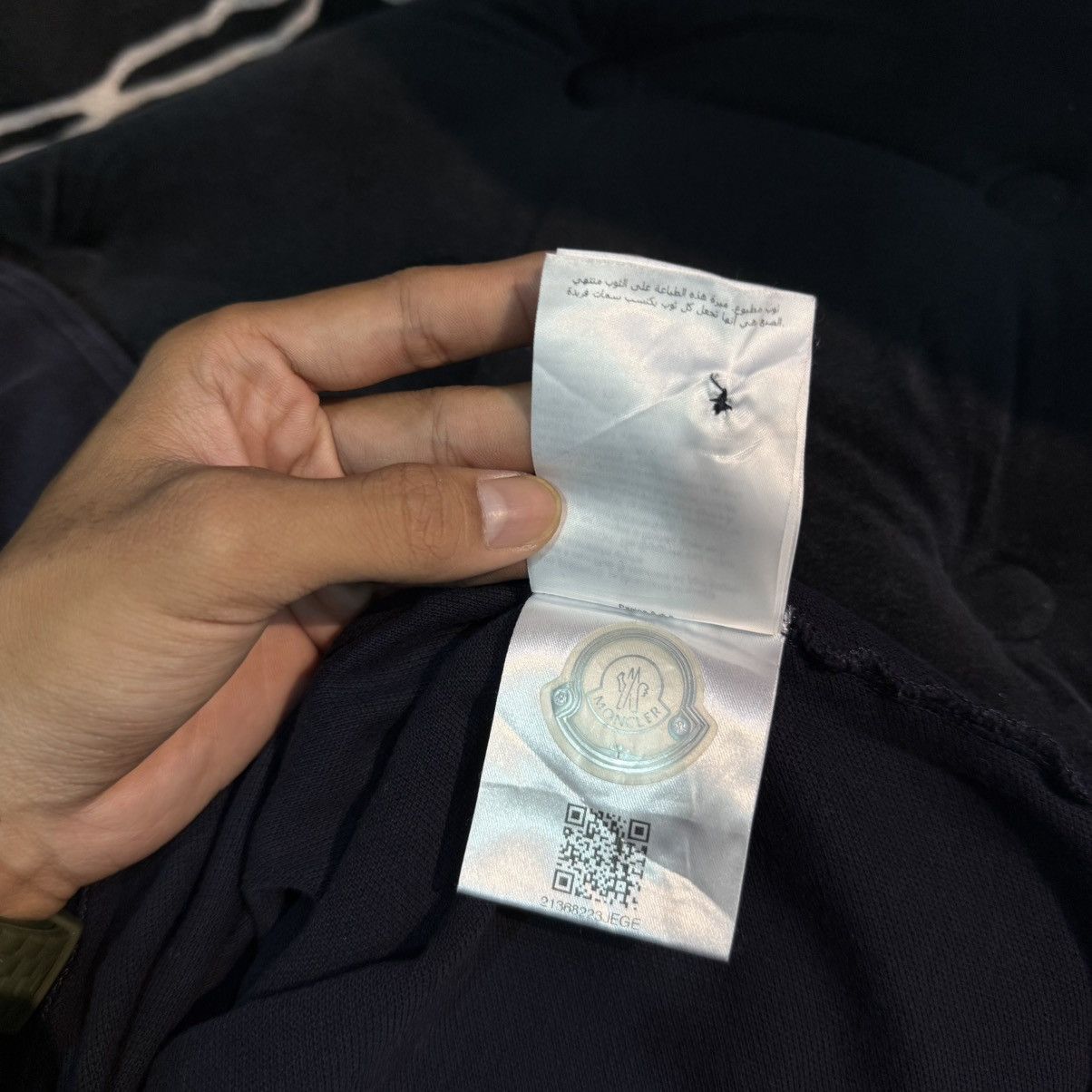 Moncler Moncler longpoloshirt Size US S / EU 44-46 / 1 - 12 Thumbnail
