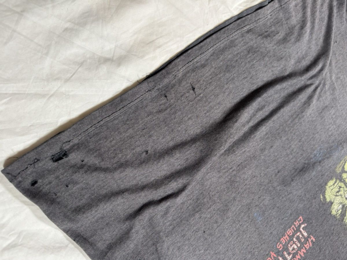 Band Tees Vintage 80s Metallica Pushead Thrashed ERD Style Band Tee Size US XL / EU 56 / 4 - 10 Thumbnail