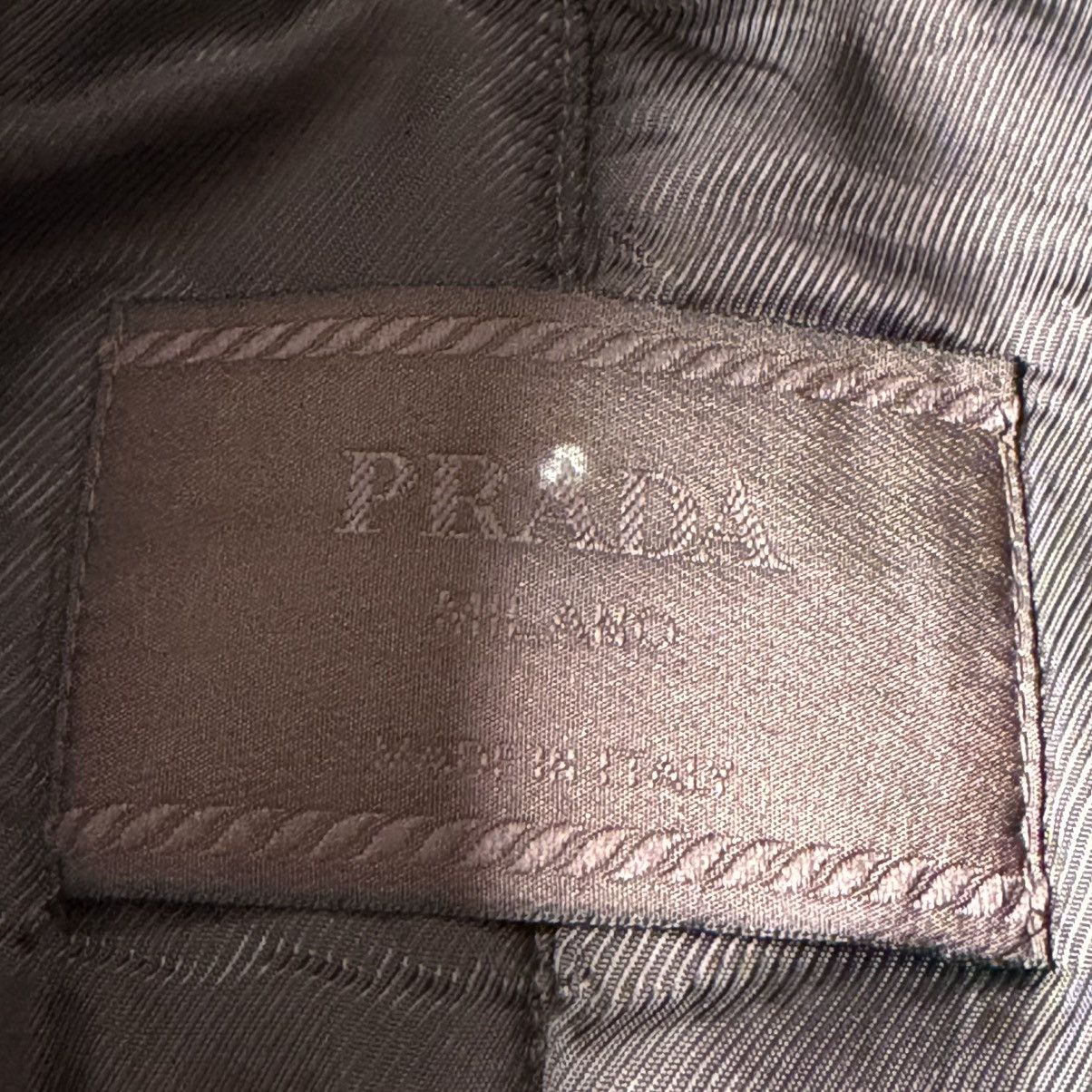 Prada Prada - Vintage Nylon Trench Coat Size US XL / EU 56 / 4 - 9 Thumbnail