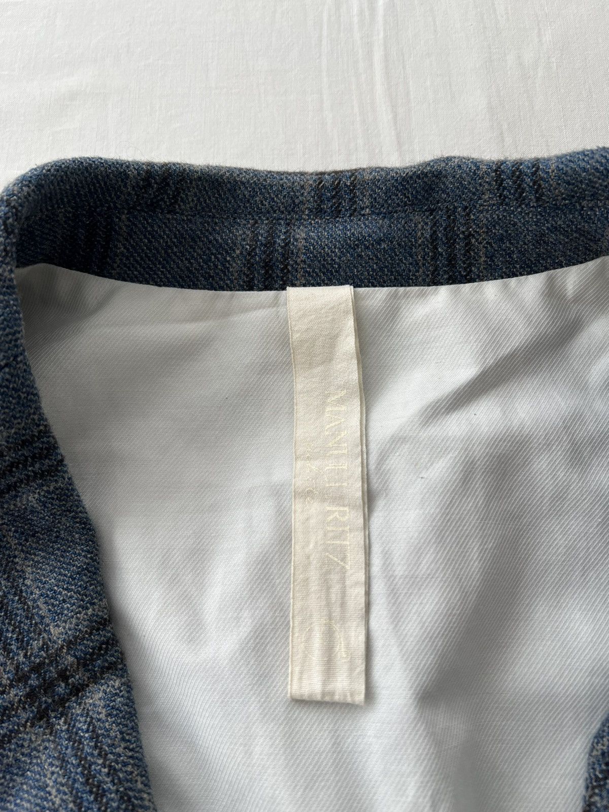 Manuel Ritz Manuel Ritz Cotton Wool Blazer Sz 50 Size 50R - 9 Thumbnail