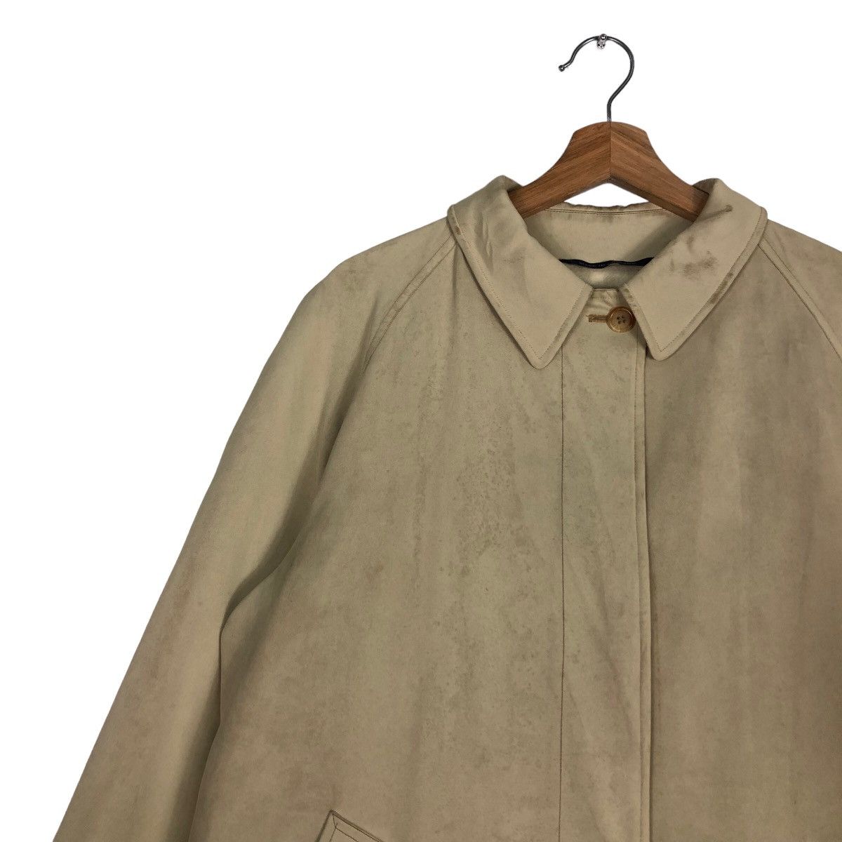 Burberry 🔥Vintage Burberrys Made in England Long Jacket Nova Check Size US M / EU 48-50 / 2 - 7 Thumbnail