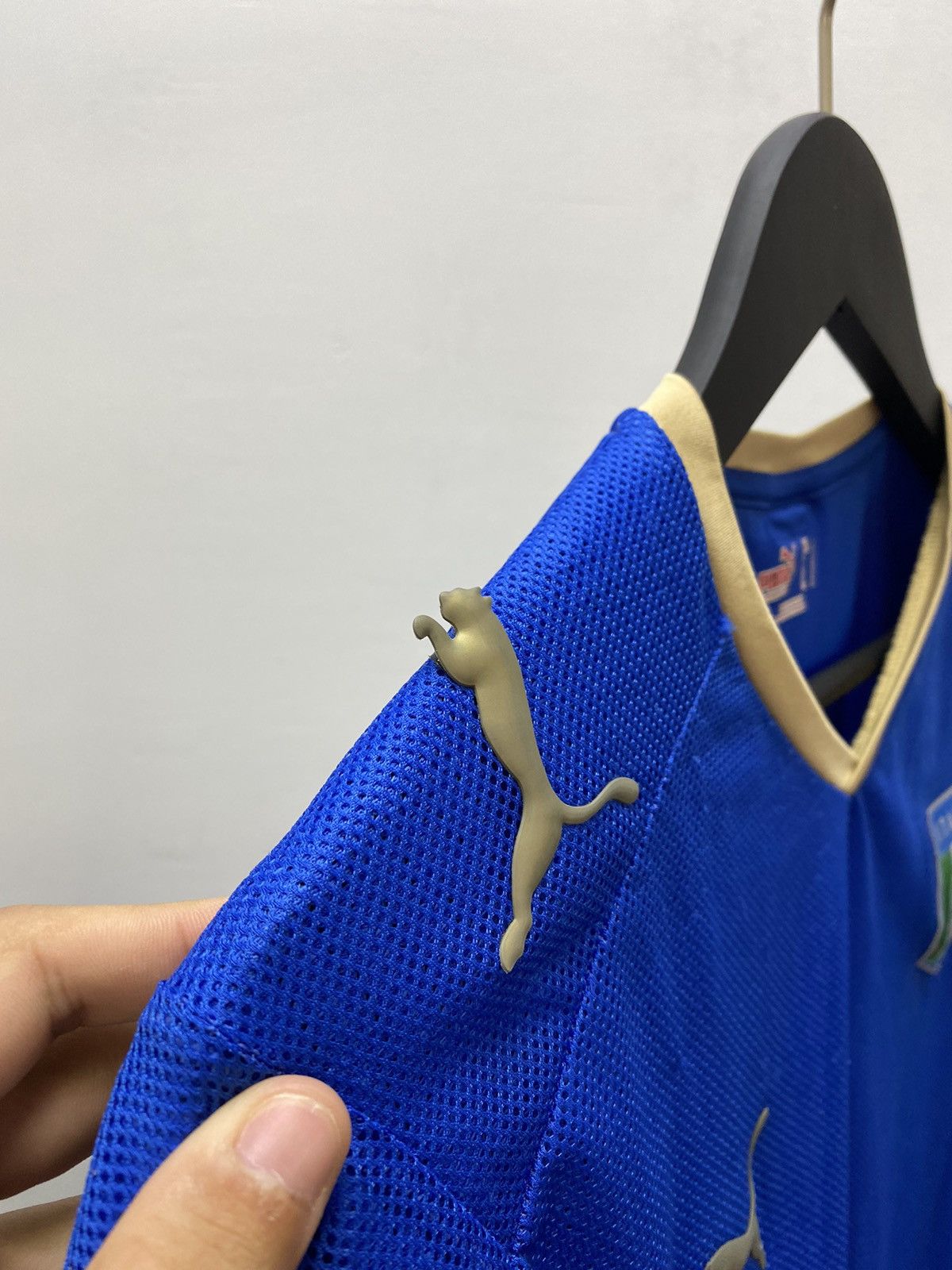Puma ITALY 2008/2009 HOME FOOTBALL SHIRT SOCCER JERSEY PUMA Size US L / EU 52-54 / 3 - 12 Thumbnail