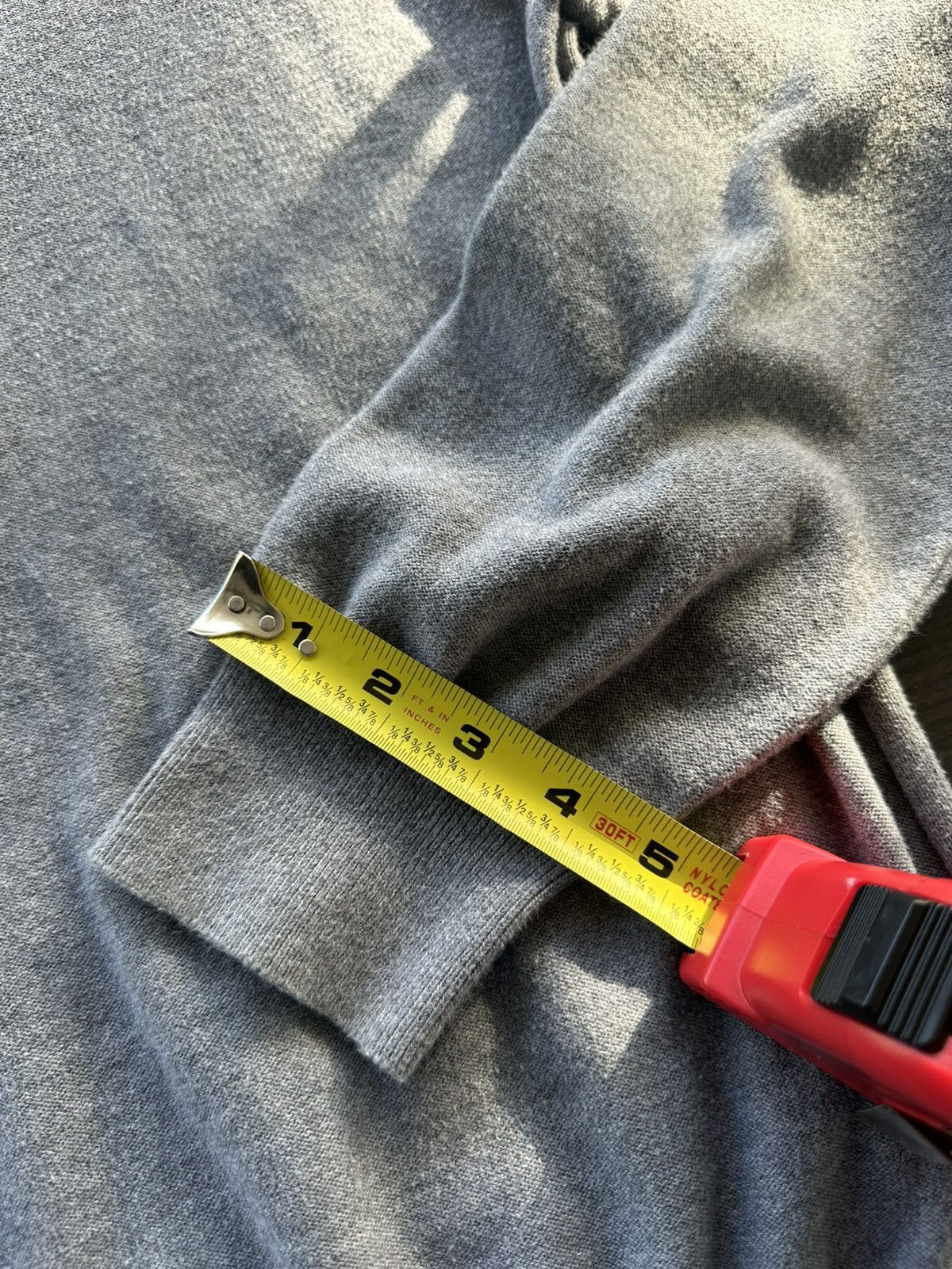 Armani Exchange Armani Exchange Quarter Zip Grey Pullover Sweater Size M Size US M / EU 48-50 / 2 - 7 Thumbnail
