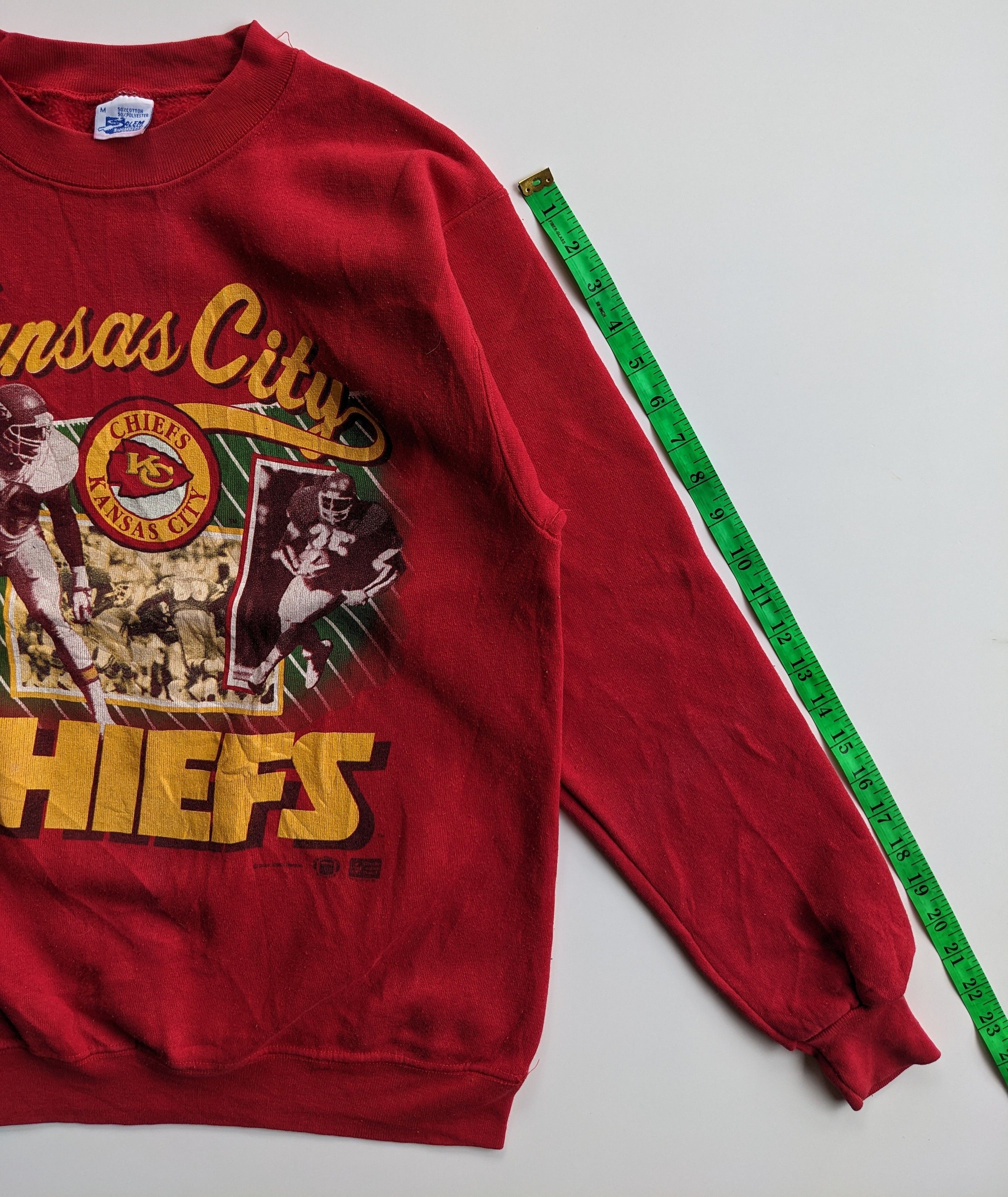 NFL × Vintage Vintage 90s NFL Kansas City Chiefs Size US M / EU 48-50 / 2 - 5 Thumbnail