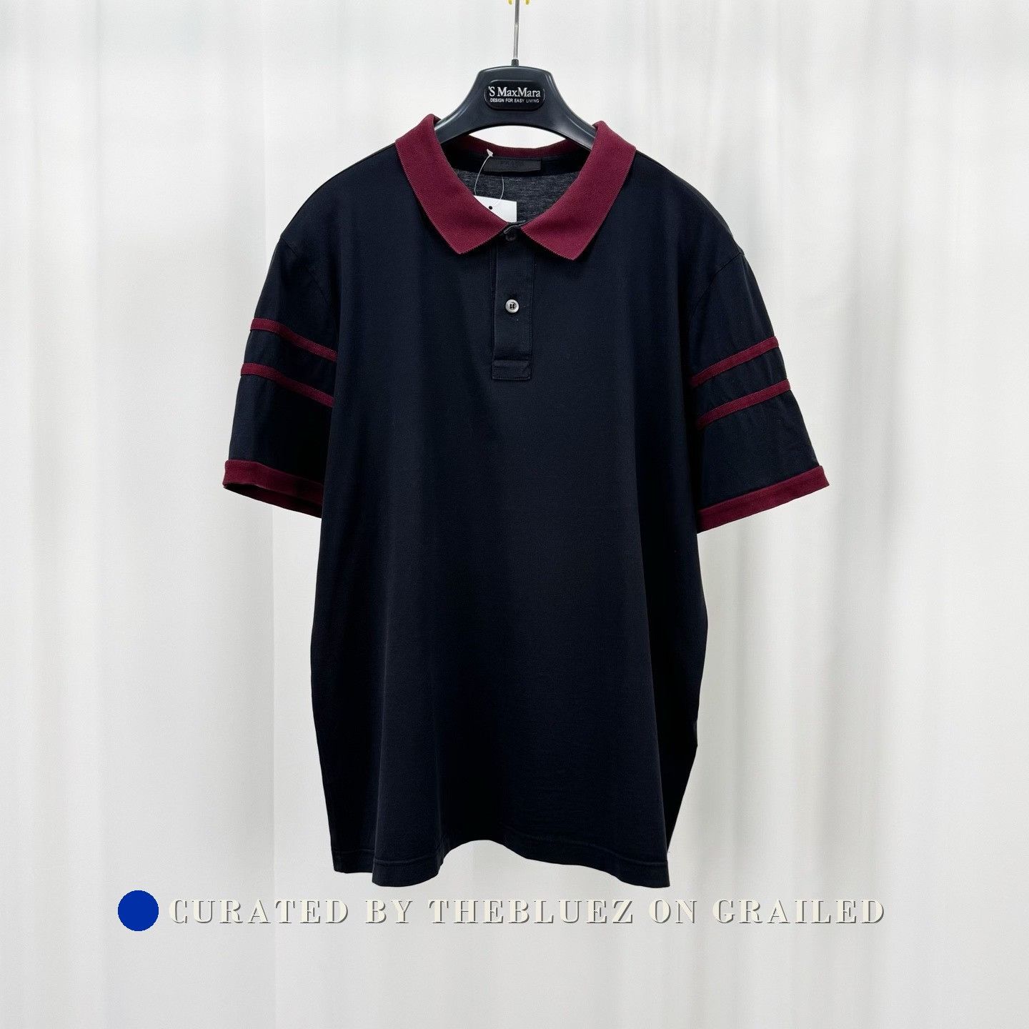 Prada Prada Black Short-Sleeve Polo Size US L / EU 52-54 / 3 - 1 Thumbnail