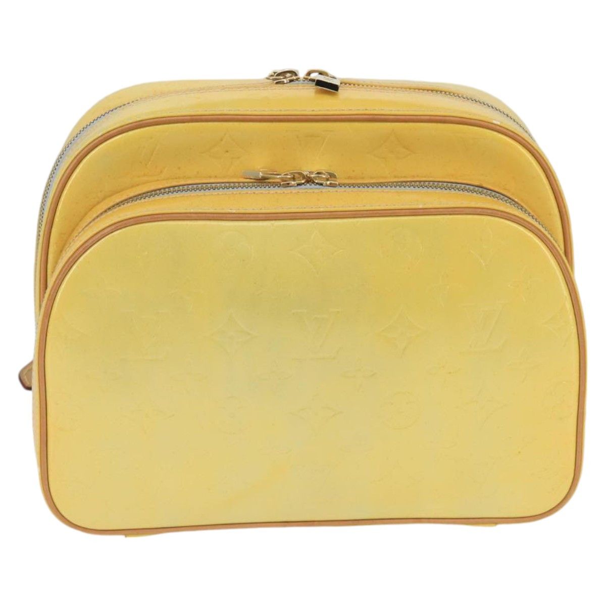 Louis Vuitton Marly Beige Patent Leather Backpack Bag (Pre-Owned) Size ONE SIZE - 1 Thumbnail