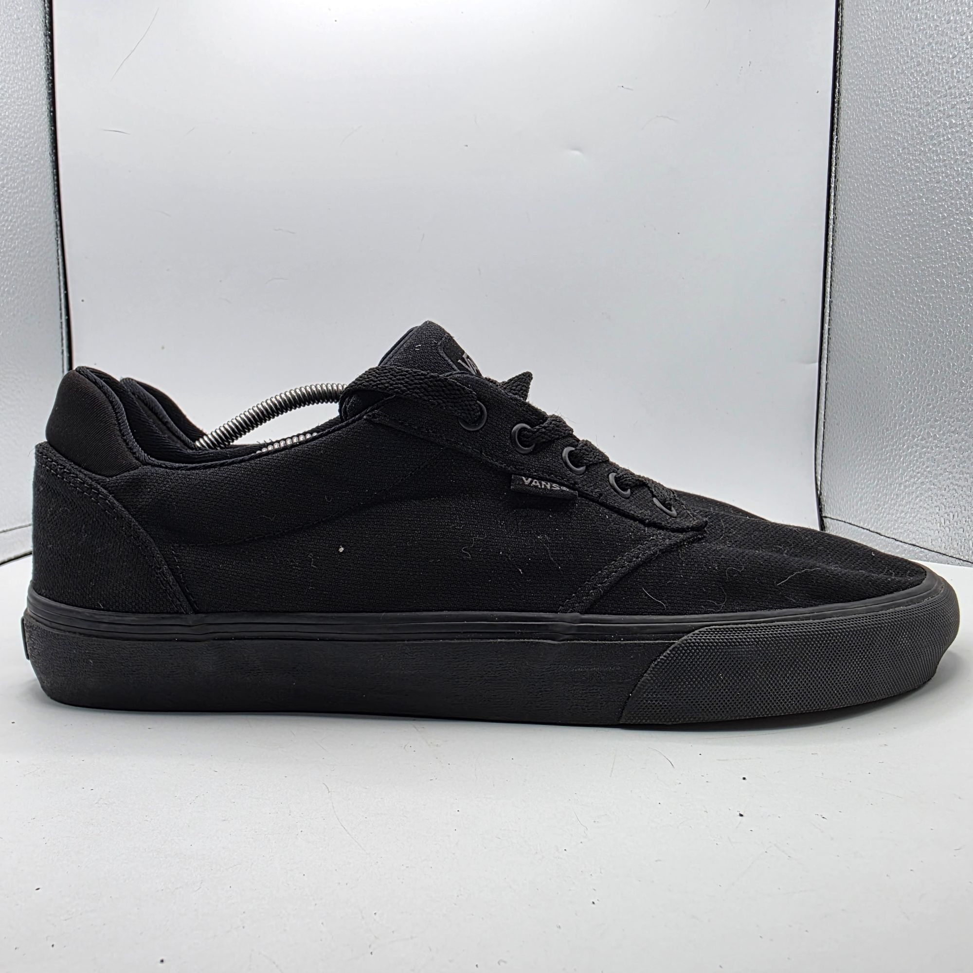 Vans Vans Atwood Deluxe Mens Size 13 Triple Black Casual Skate Sh Size US 13 / EU 46 - 12 Thumbnail
