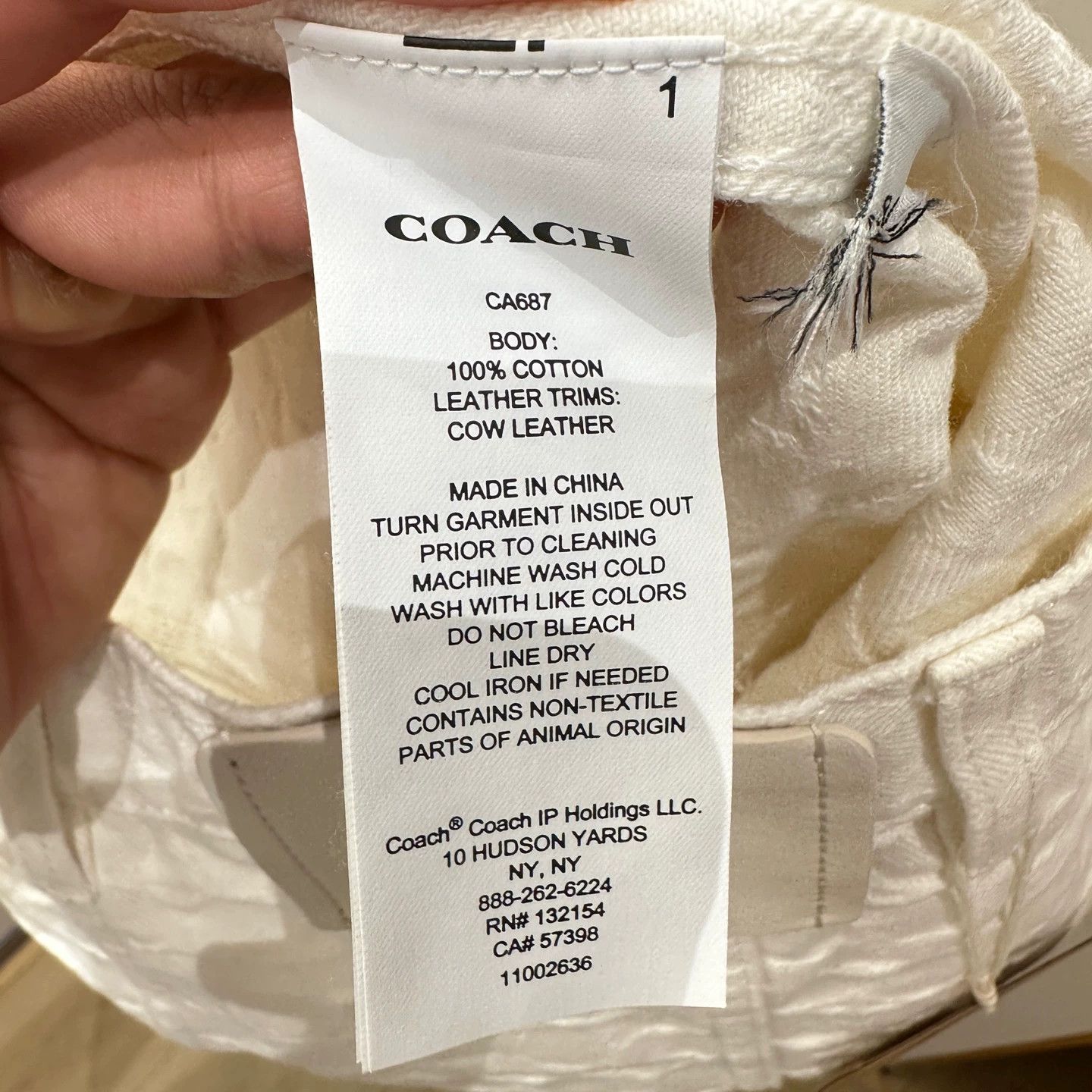 Coach Coach mar421 all-over print gold hardware cotton skirt4 Size 27" / US 4 / IT 40 - 4 Thumbnail