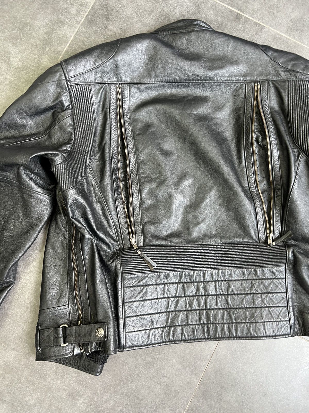 Harley Davidson × Vintage Vintage Harley Davidson Leather Jacket 2XL motorcycle Size US XXL / EU 58 / 5 - 24 Thumbnail