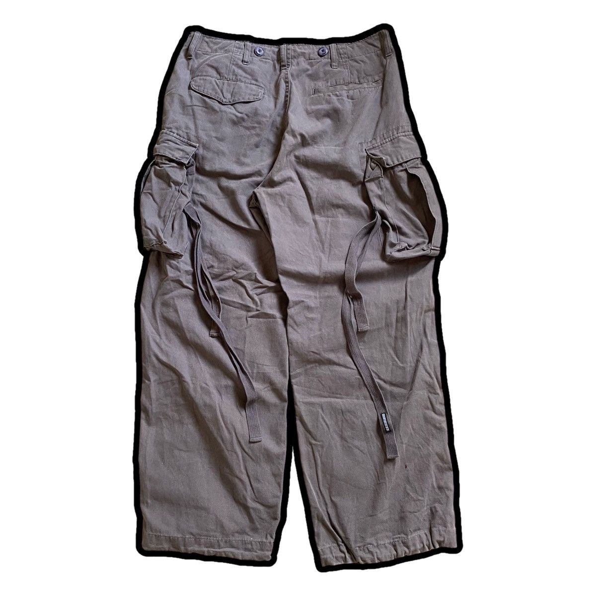 Neighborhood Neighborhood tactical bondage cargo wide baggy pants Size US 34 / EU 50 - 2 Thumbnail