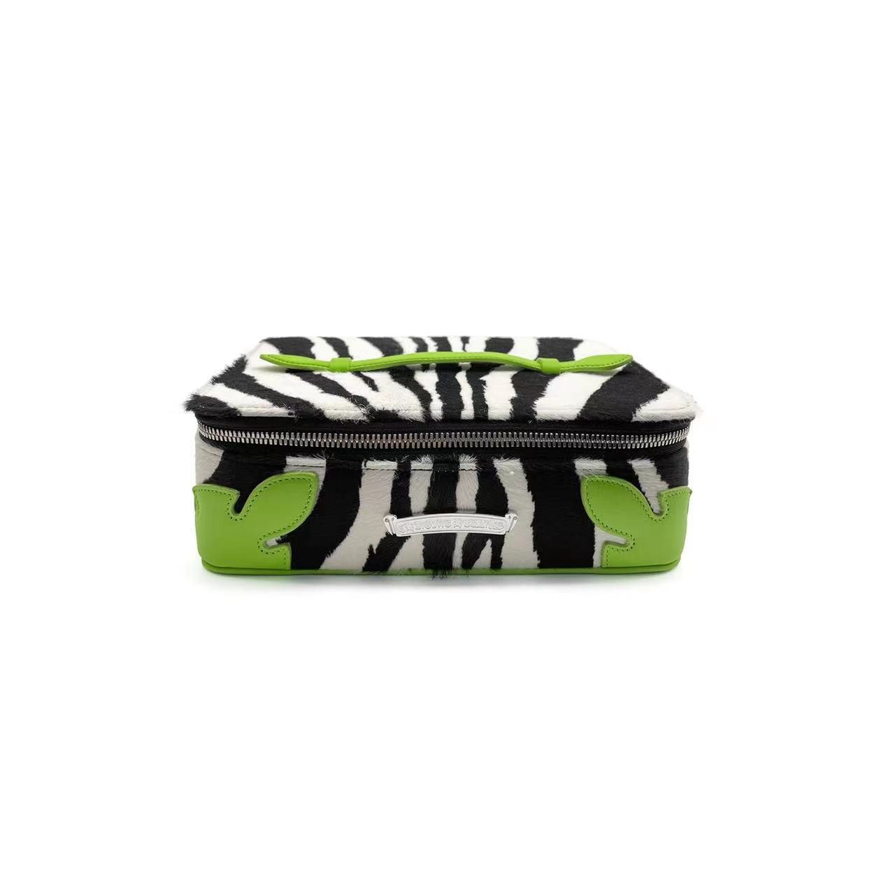 Chrome Hearts Chrome Hearts Green Zebra Pony Hair Flame Patch Jewelry Case Size ONE SIZE - 1 Thumbnail