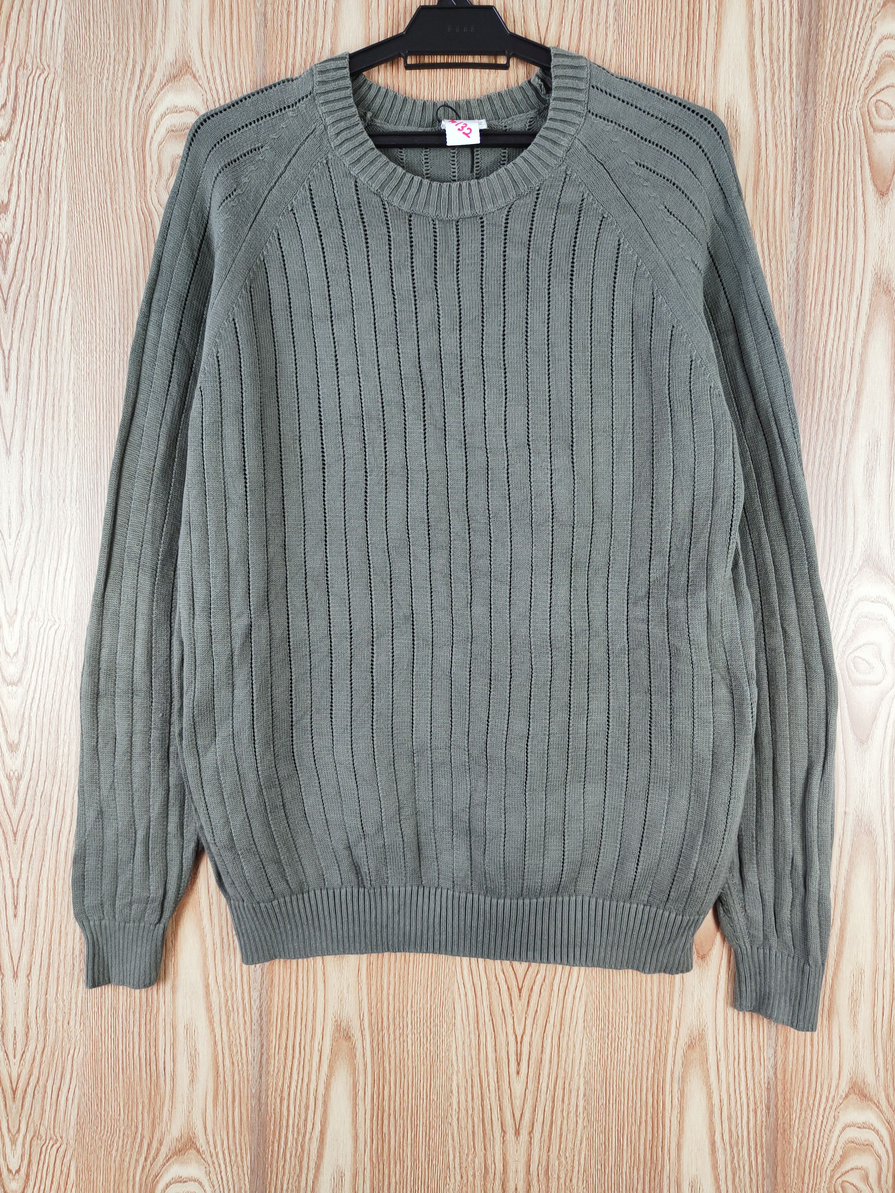 Japanese Brand Uniqlo X Undercover Dark Green Knitwear Sweatshirts #W132 Size US L / EU 52-54 / 3 - 1 Thumbnail