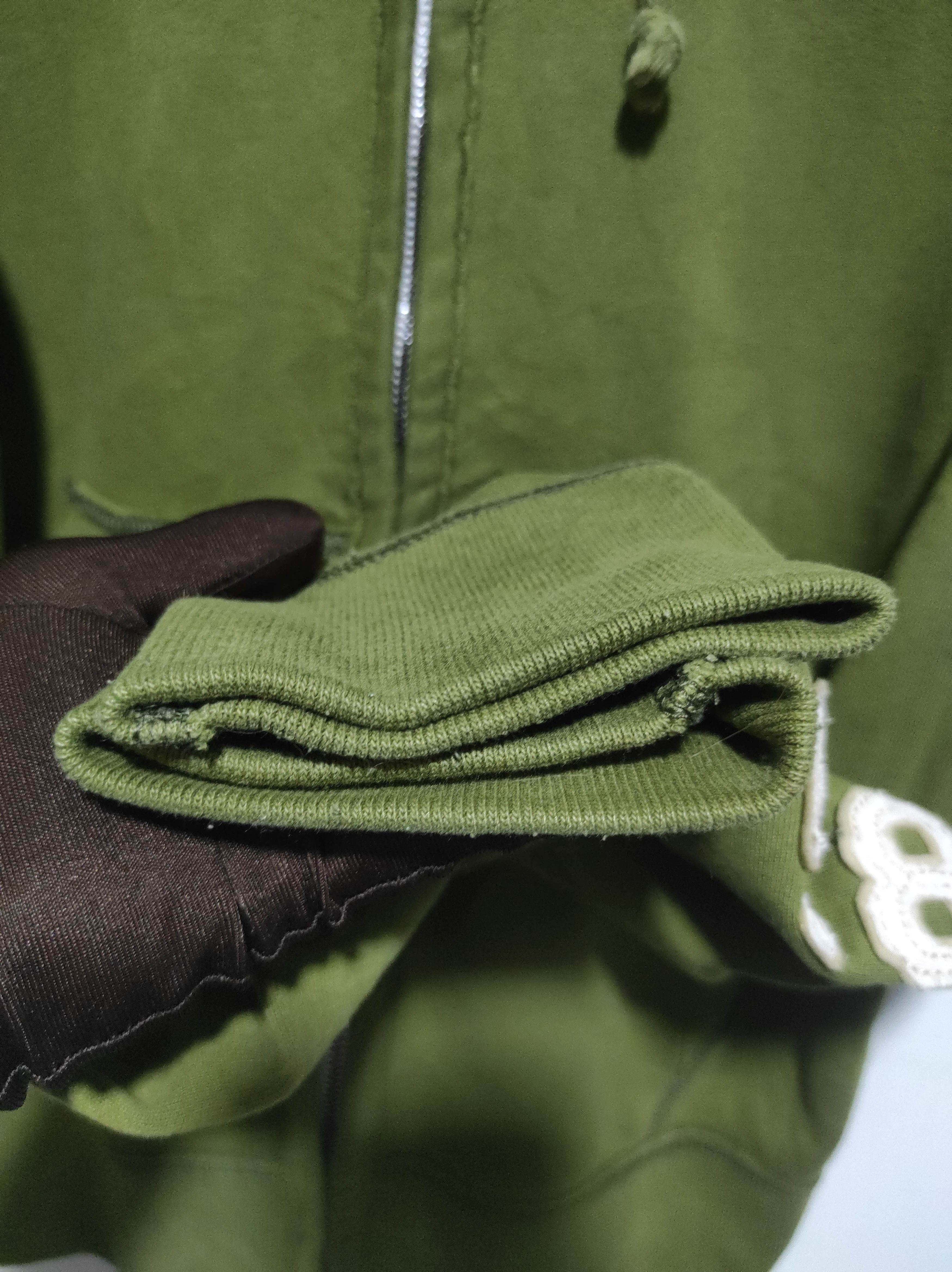 Abercrombie & Fitch Abercrombie & Fitch Green zipper fur hoodie ifsix LGB style Size US L / EU 52-54 / 3 - 9 Thumbnail