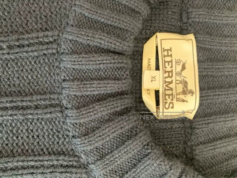 Hermes Hermes Long Cashmere Vest Size US XL / EU 56 / 4 - 4 Thumbnail
