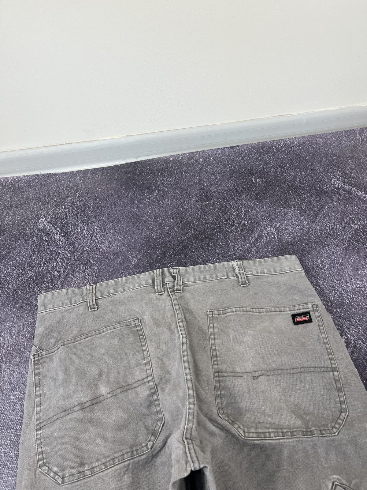 Dickies Vintage Dickies Y2K Faded Grey Work Pants Jeans Size US 34 / EU 50 - 6 Thumbnail