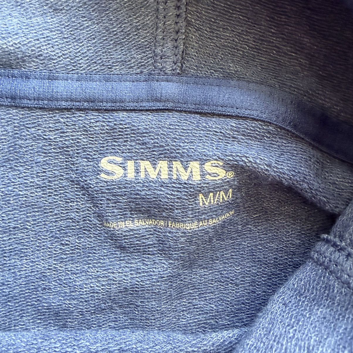 Simms Simms Hoodie Henry Fork Heather Blue Pullover Fishing Size US M / EU 48-50 / 2 - 4 Thumbnail
