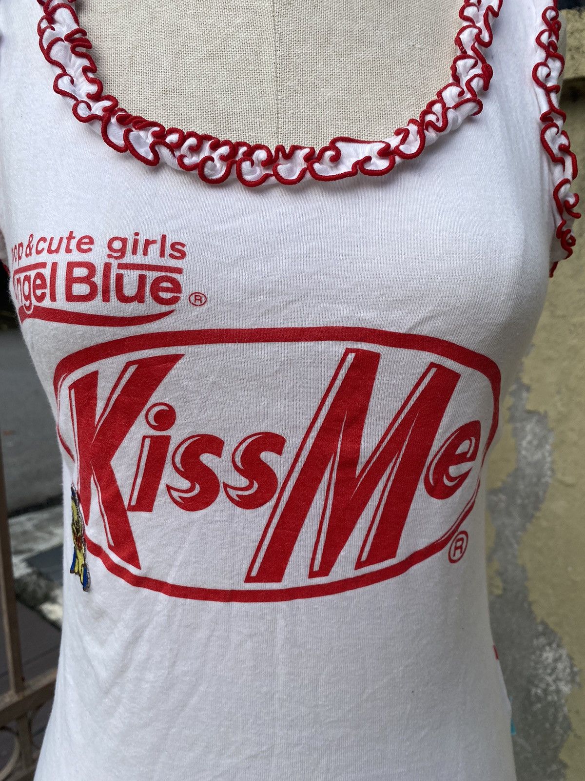 Angel Blue “kiss me” tee Size L / US 10 / IT 46 - 2 Thumbnail