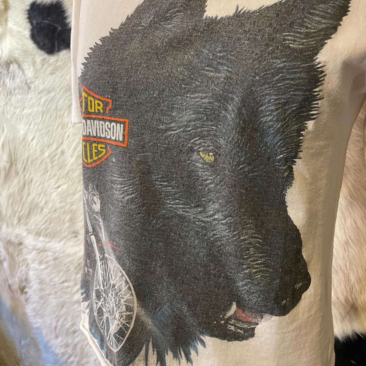 Harley Davidson 80s Wolf Single Stitch Harley Davidson Shirt Size US S / EU 44-46 / 1 - 2 Thumbnail