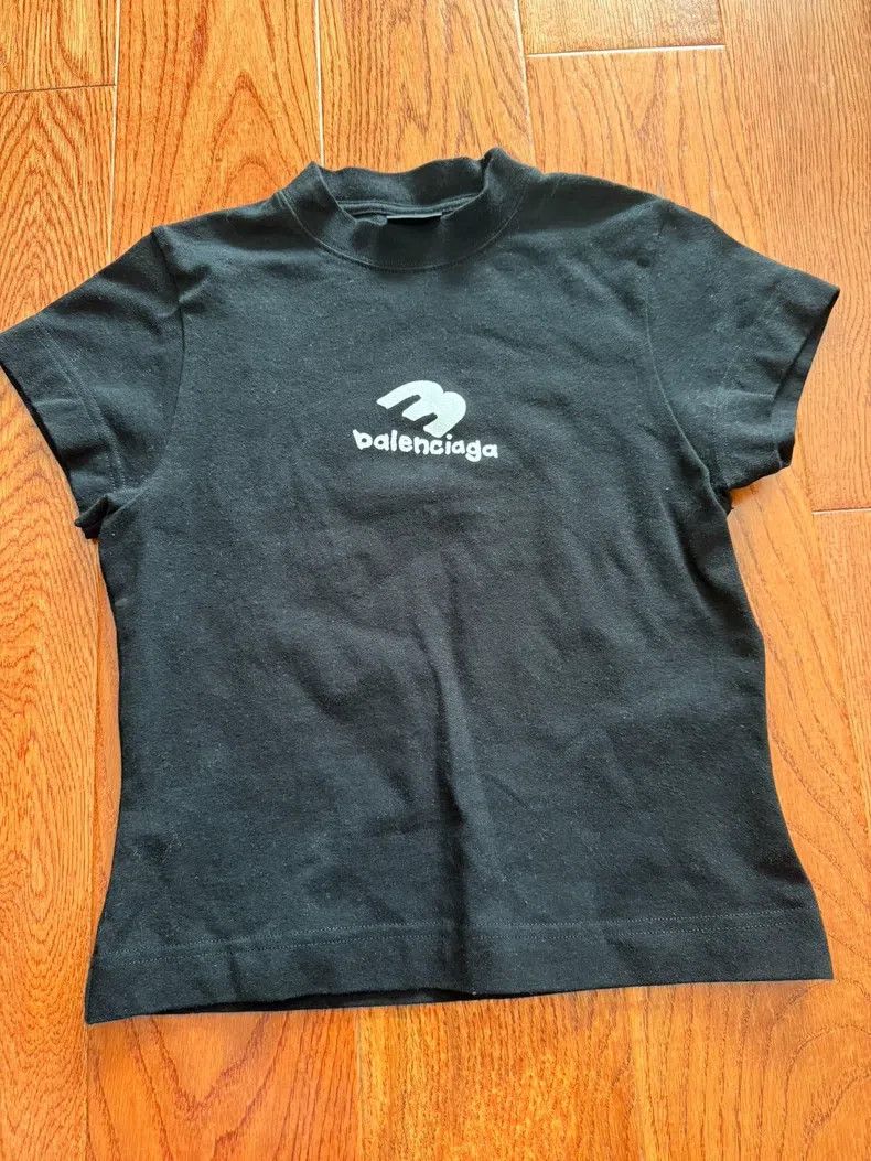 Balenciaga Balenciaga Form-Fitting T-Shirt Size US XS / EU 42 / 0 - 1 Thumbnail