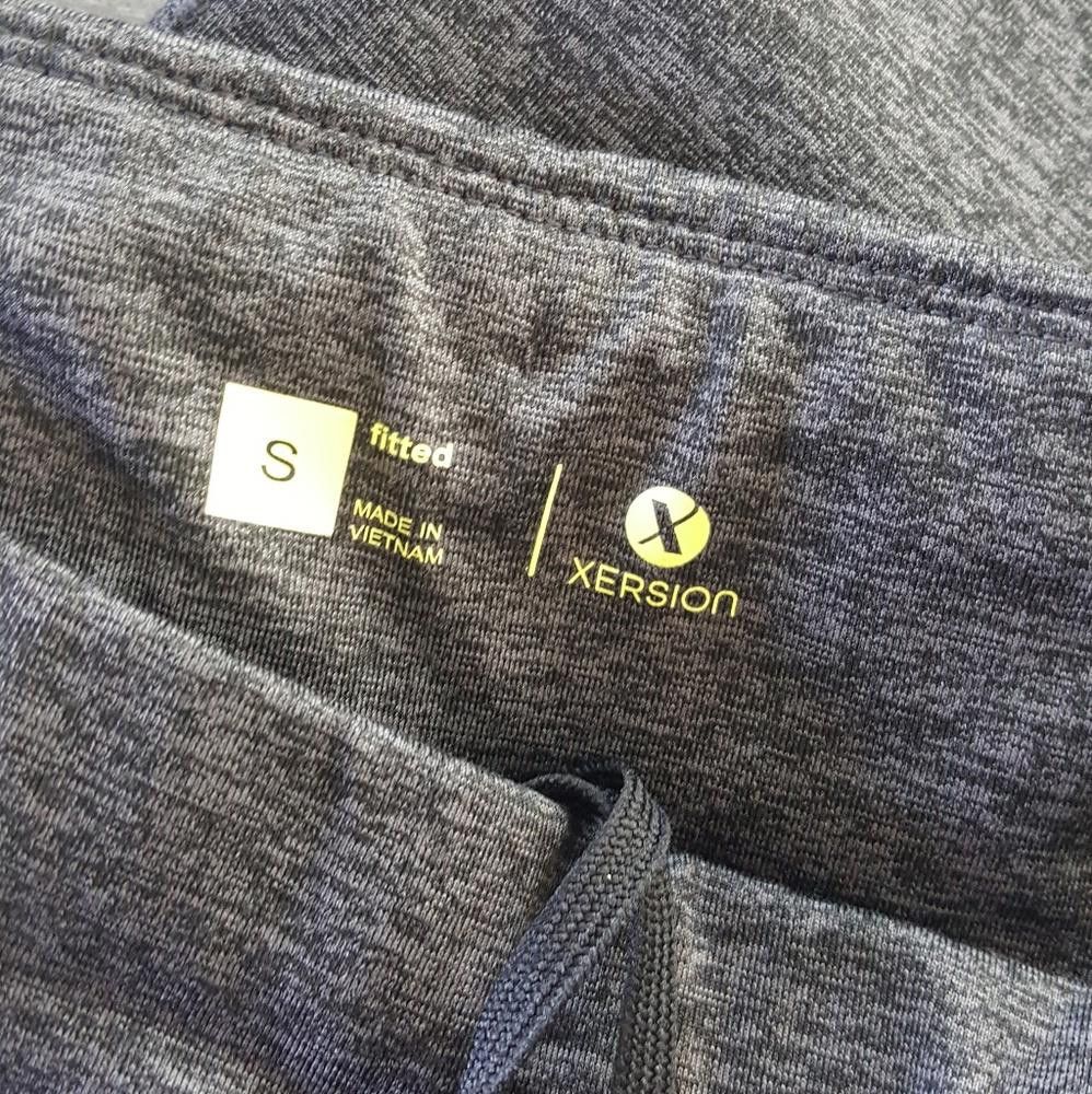 Designer Grey Xersion Fitted Athletic Legging Size 28" / US 6 / IT 42 - 3 Thumbnail