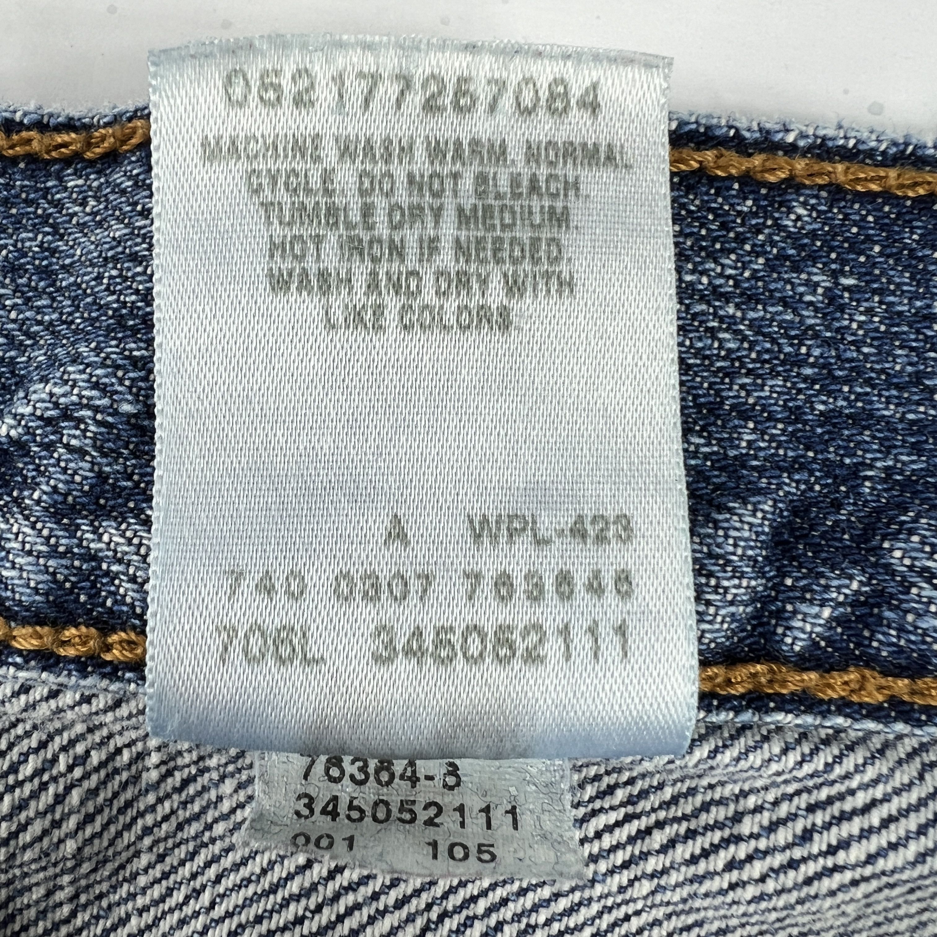 Levi's × Vintage VTG Levi's Jean Shorts 505 Cut Off Distressed Denim Jorts Size US 36 / EU 52 - 5 Thumbnail