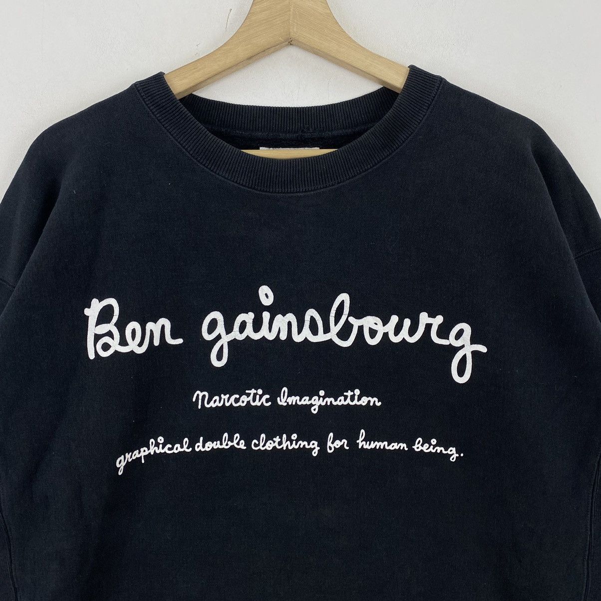 Japanese Brand NRCTC NARCOTIC Ben Gainsbourg Japan Print Black Size US L / EU 52-54 / 3 - 2 Thumbnail