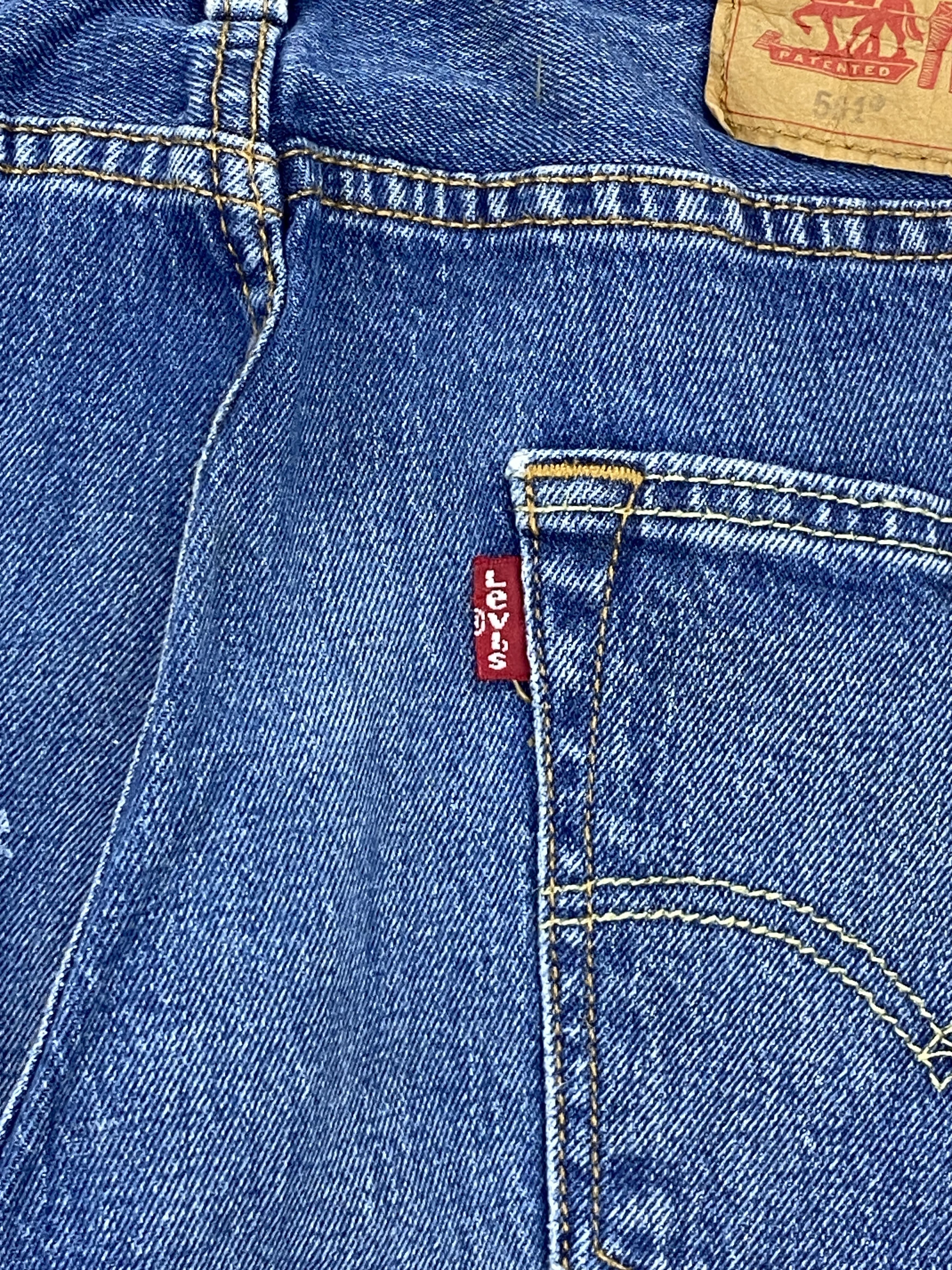 Levi's Vintage Levis 501 Blue Jeans DP2322 Size US 29 - 6 Thumbnail