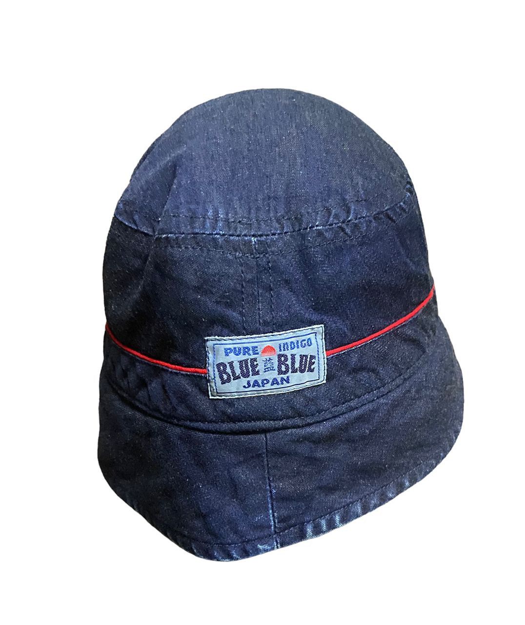 Blue Blue Japan × Japanese Brand 🔥RARE🔥Blue blue japan pure indigo reversible bucket hats Size ONE SIZE - 1 Thumbnail