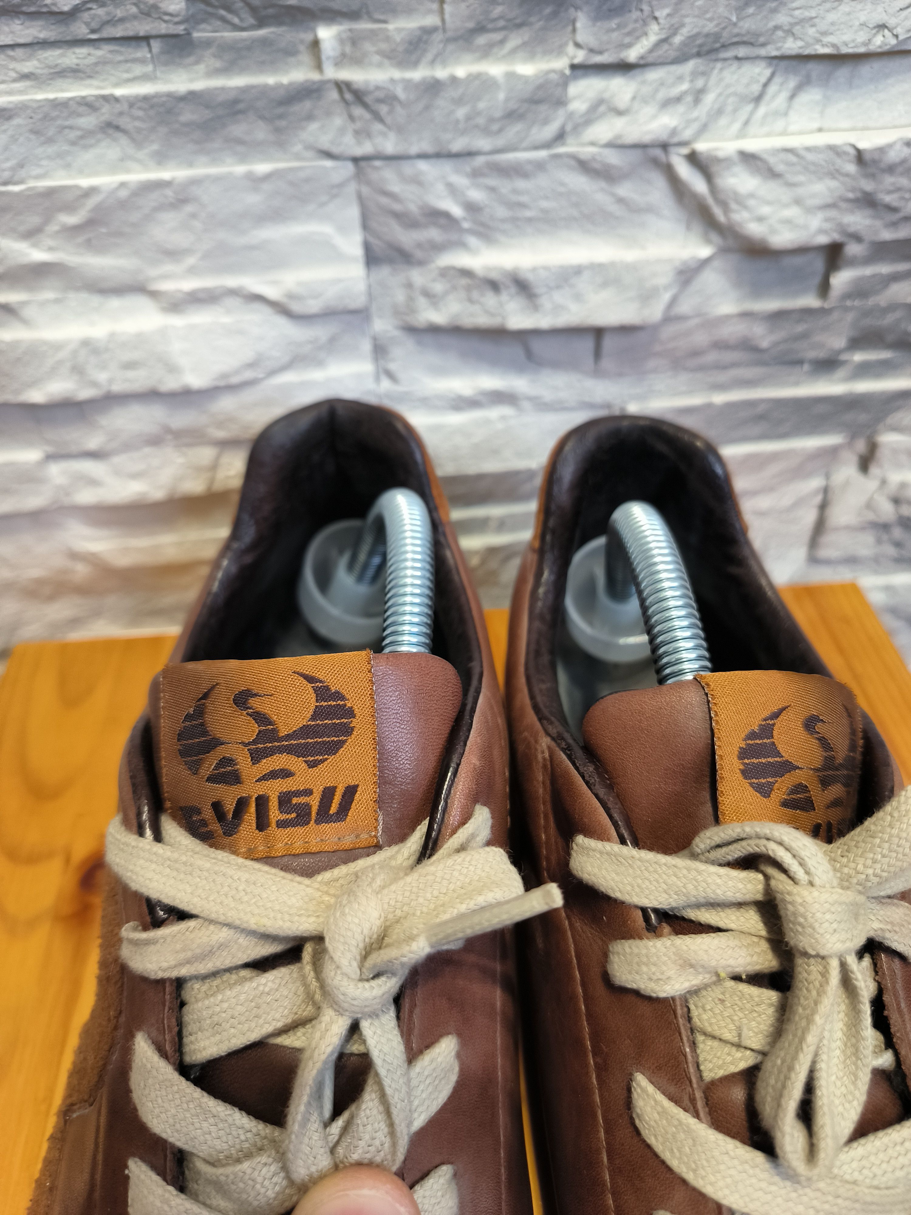 Vintage Evisu Leather Shoes Brown, image size:3000x4000
