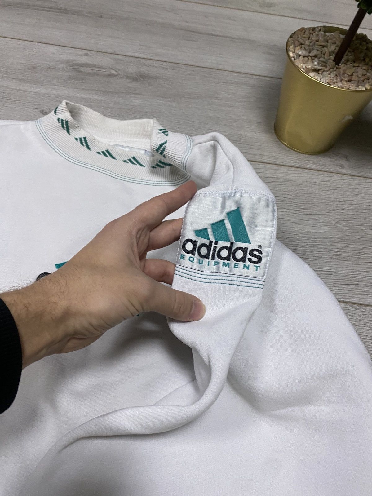Adidas Adidas Equipment 90s monogram vintage sweatshirt big logo Size US M / EU 48-50 / 2 - 13 Thumbnail