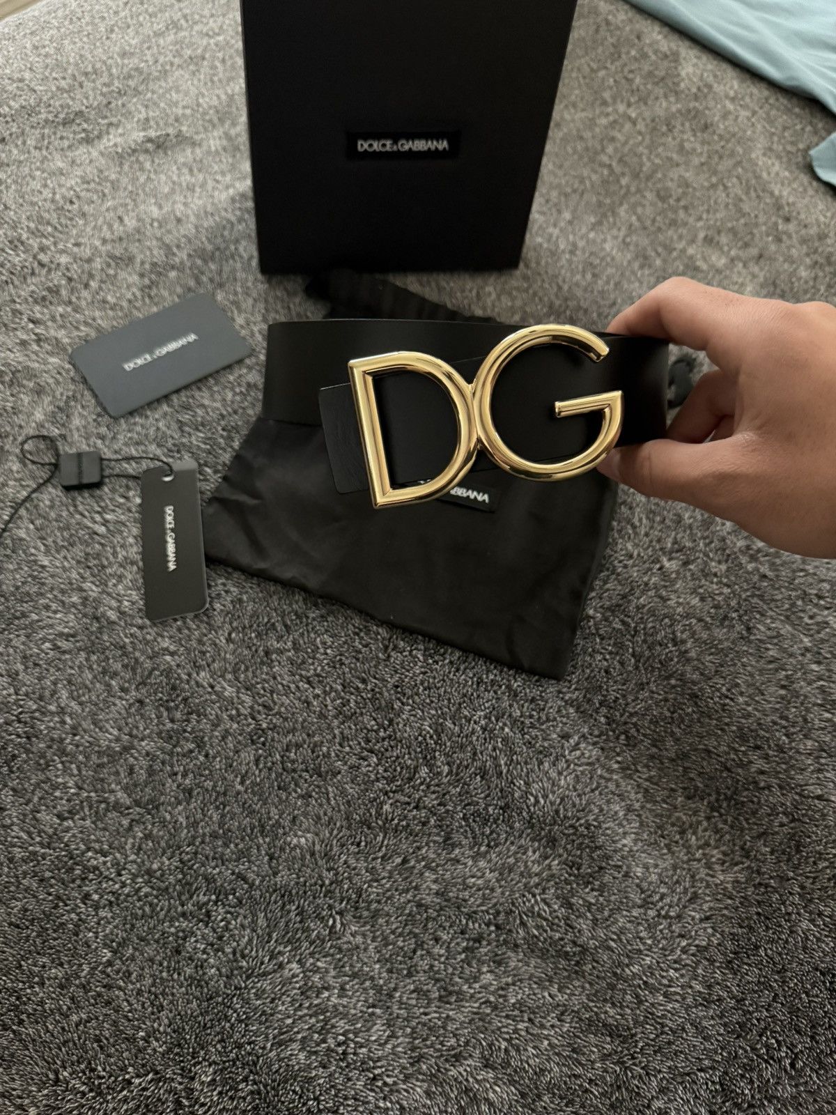 Dolce & Gabbana Dolce & Gabbana ‘DG’ belt Size 36 - 1 Thumbnail