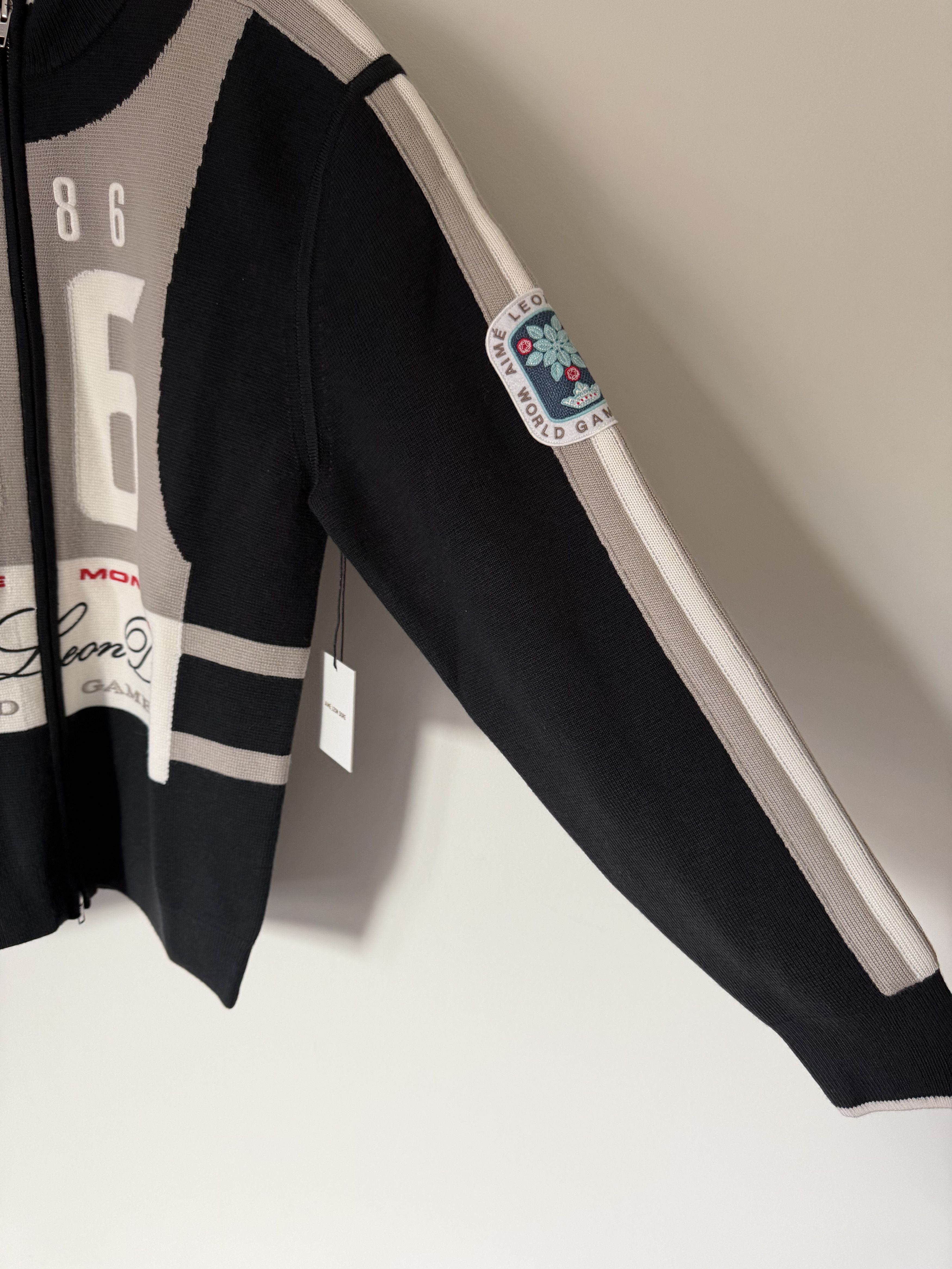 Aime Leon Dore Aime Leon Dore Full Zip Alpine Ski Sweater in Black Size US L / EU 52-54 / 3 - 4 Thumbnail