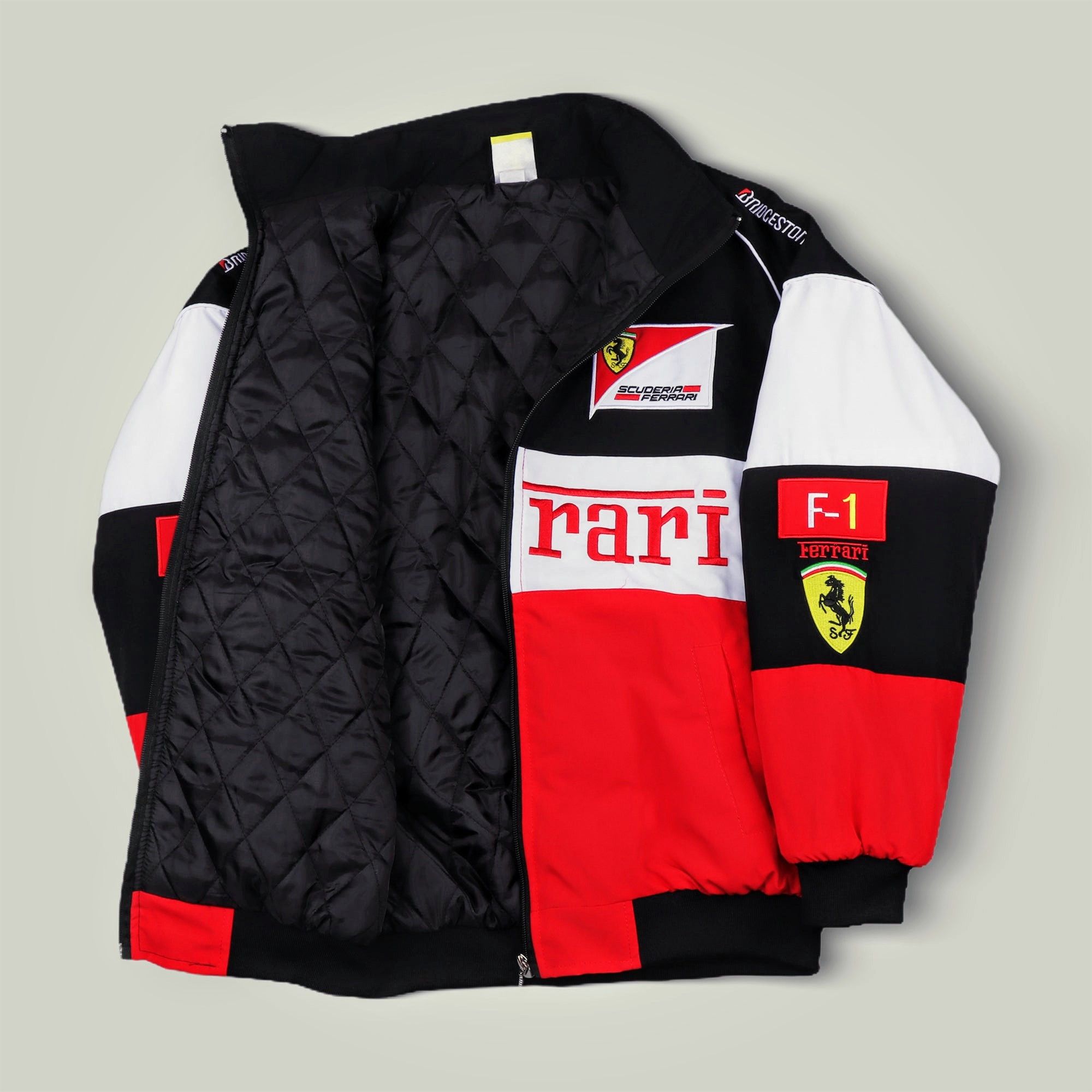 Ferrari 🔥 FERRARI ADULT F1 RACING JACKET VINTAGE EBROIDERED COTTON Size US XL / EU 56 / 4 - 8 Thumbnail